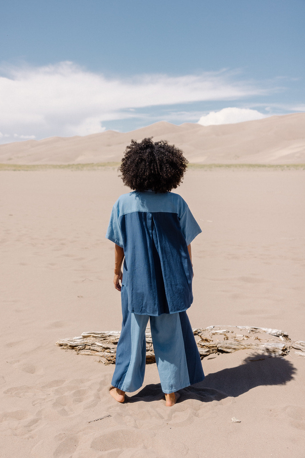 The Manu Shirt ~ Indigo Multi