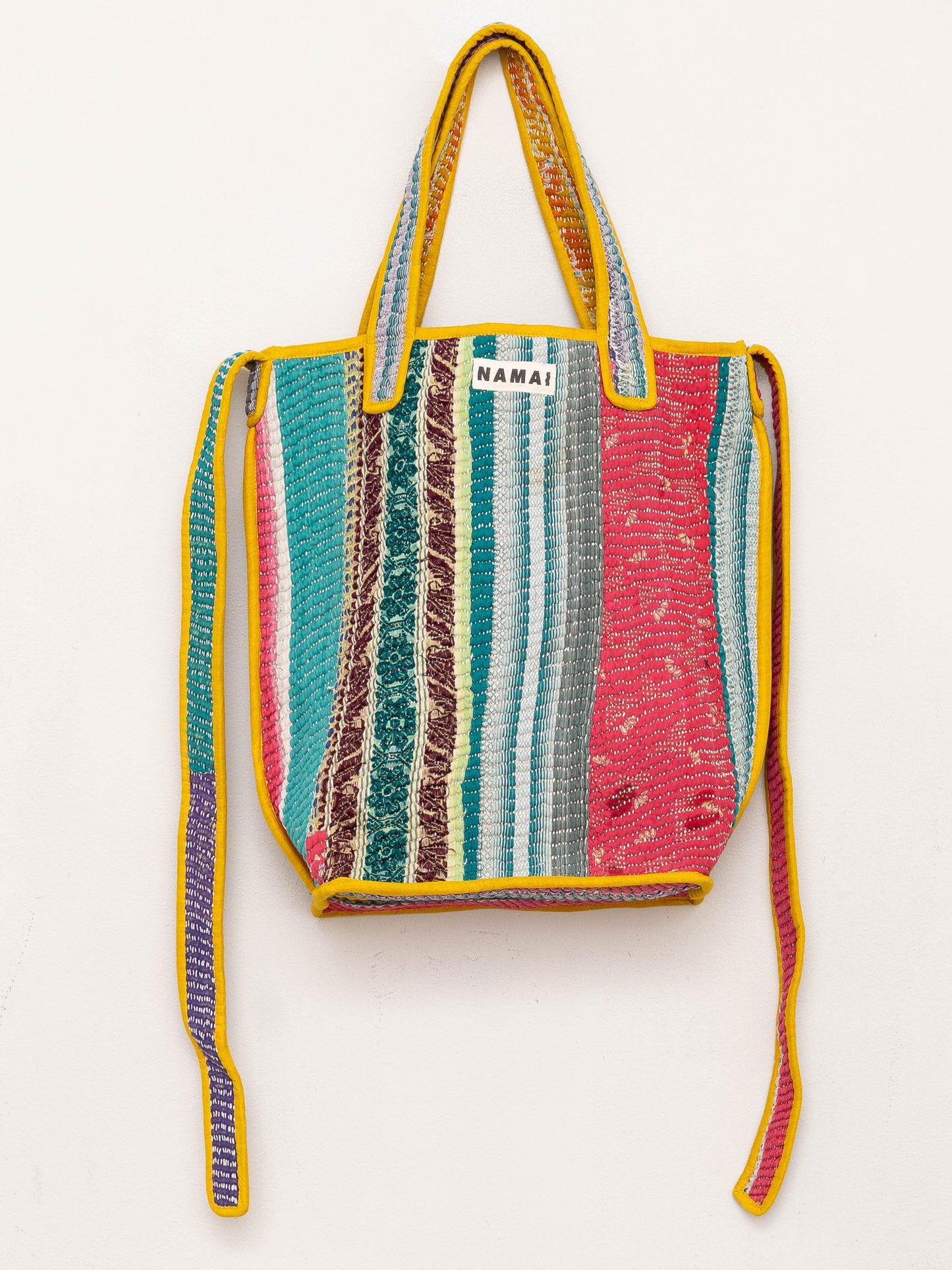 The Xoti II Zero-Waste Quilted Kantha Bag