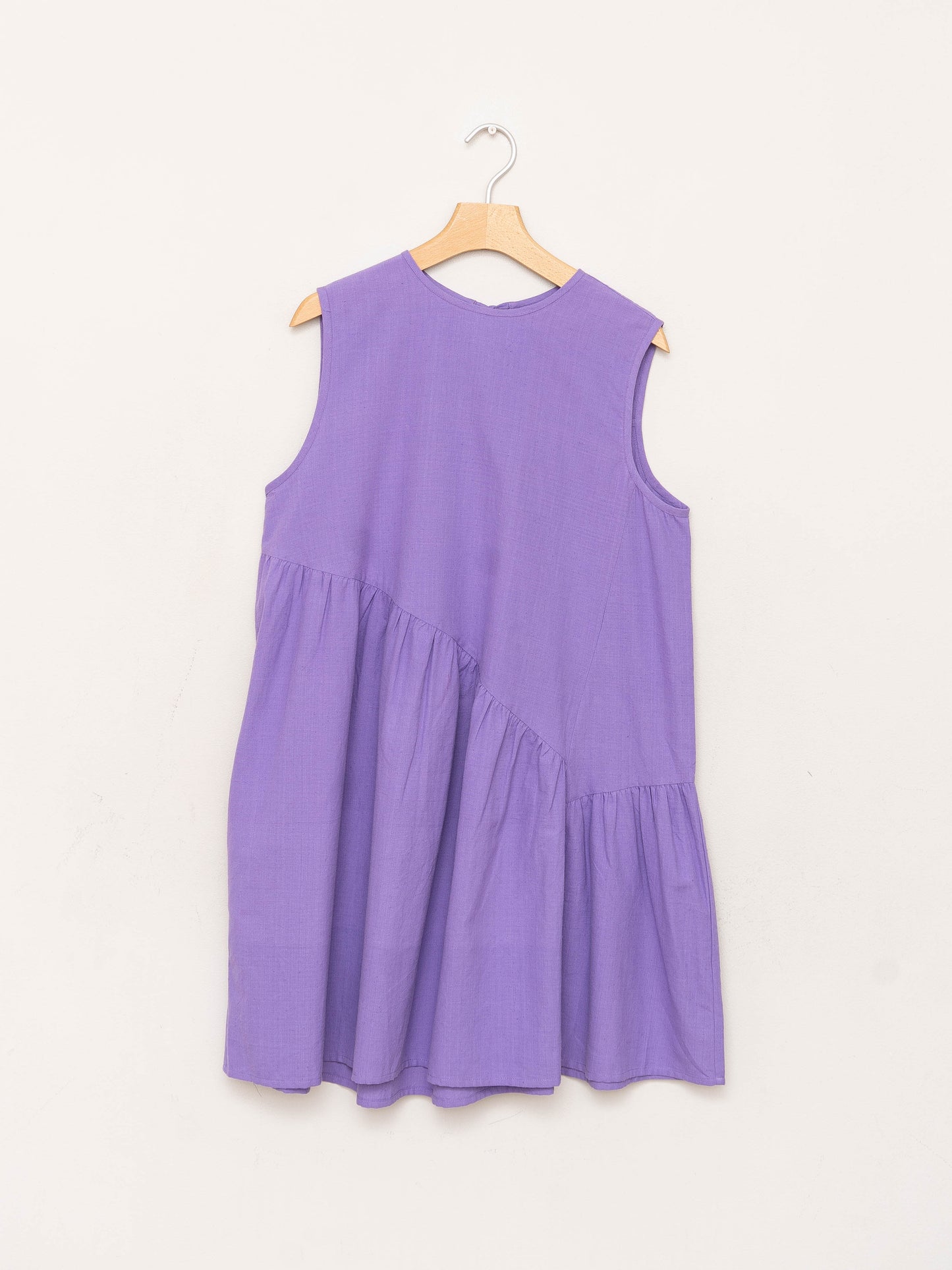 The Anan Short Gathered Dress Short ~ Lilac