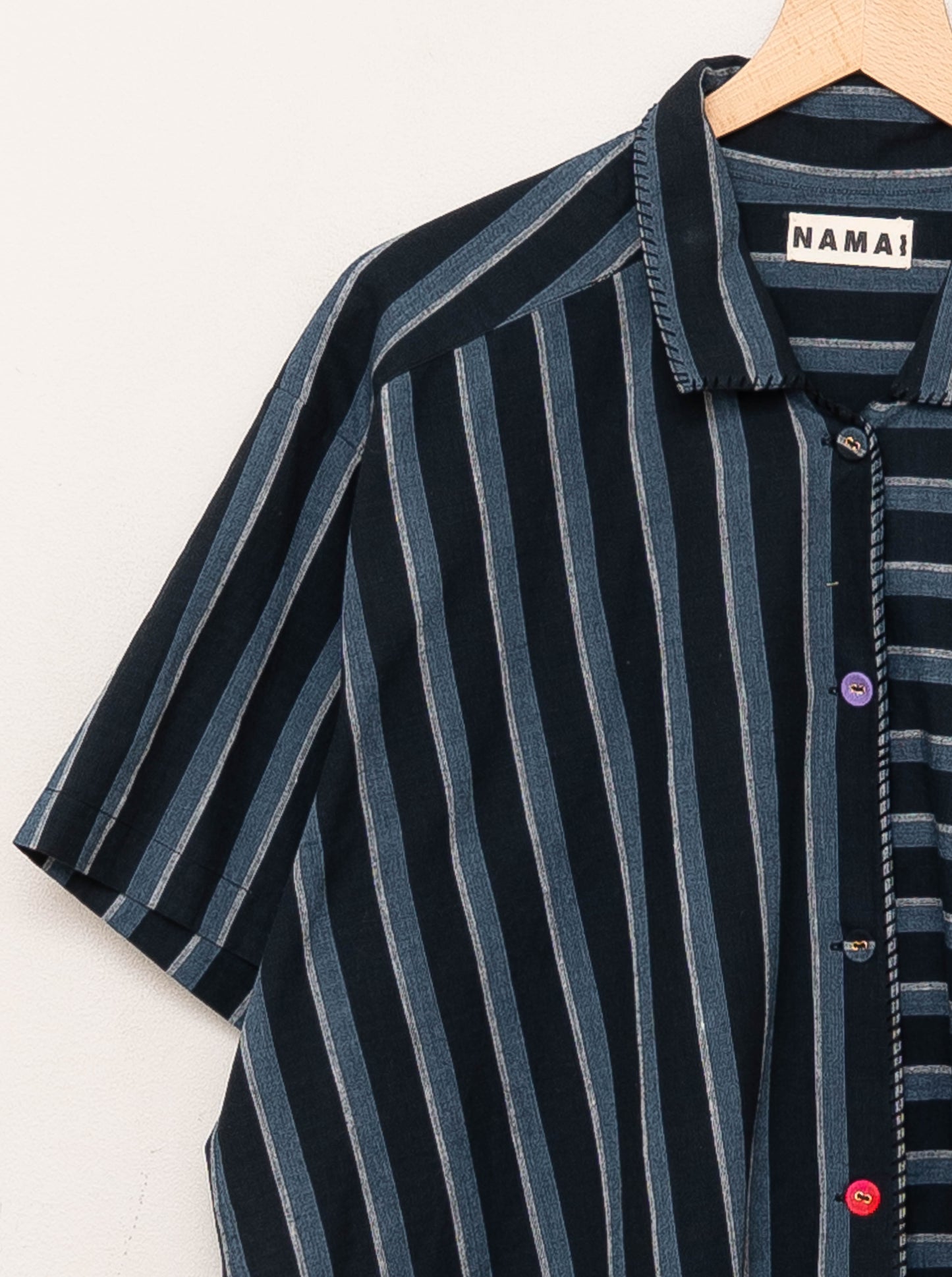 The Manu Shirt ~ Tarmac Stripe