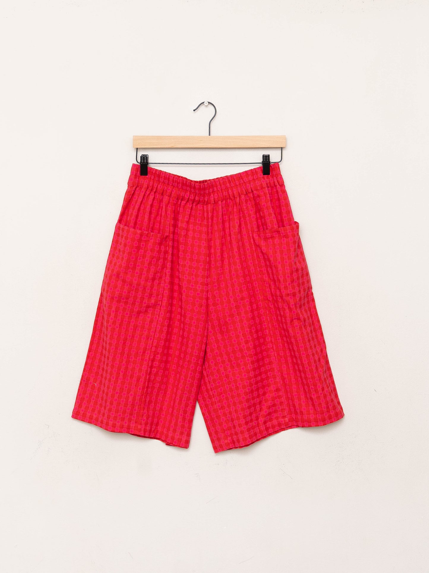 The Nayan Short ~ Petunia Check