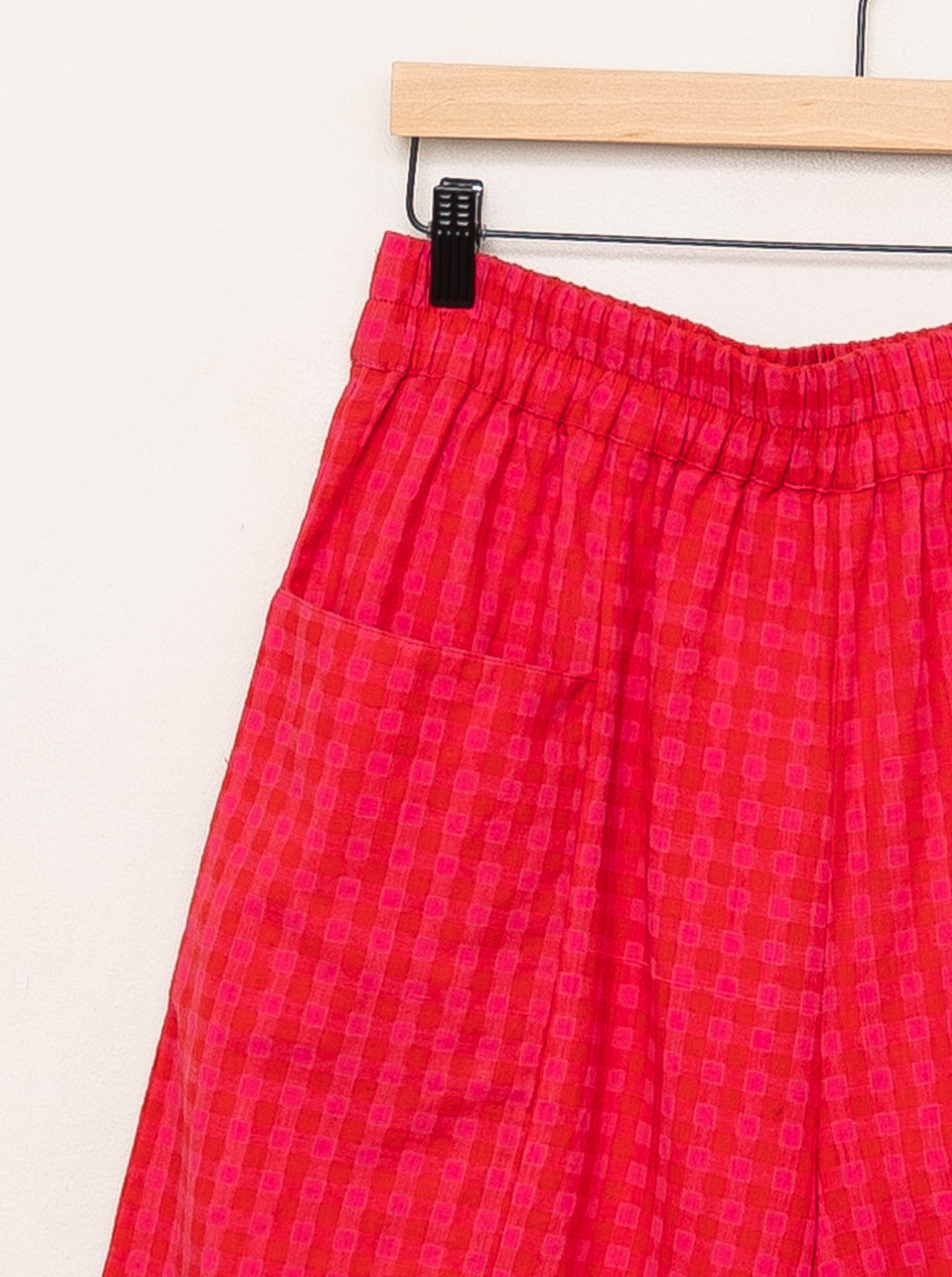 The Nayan Short ~ Petunia Check