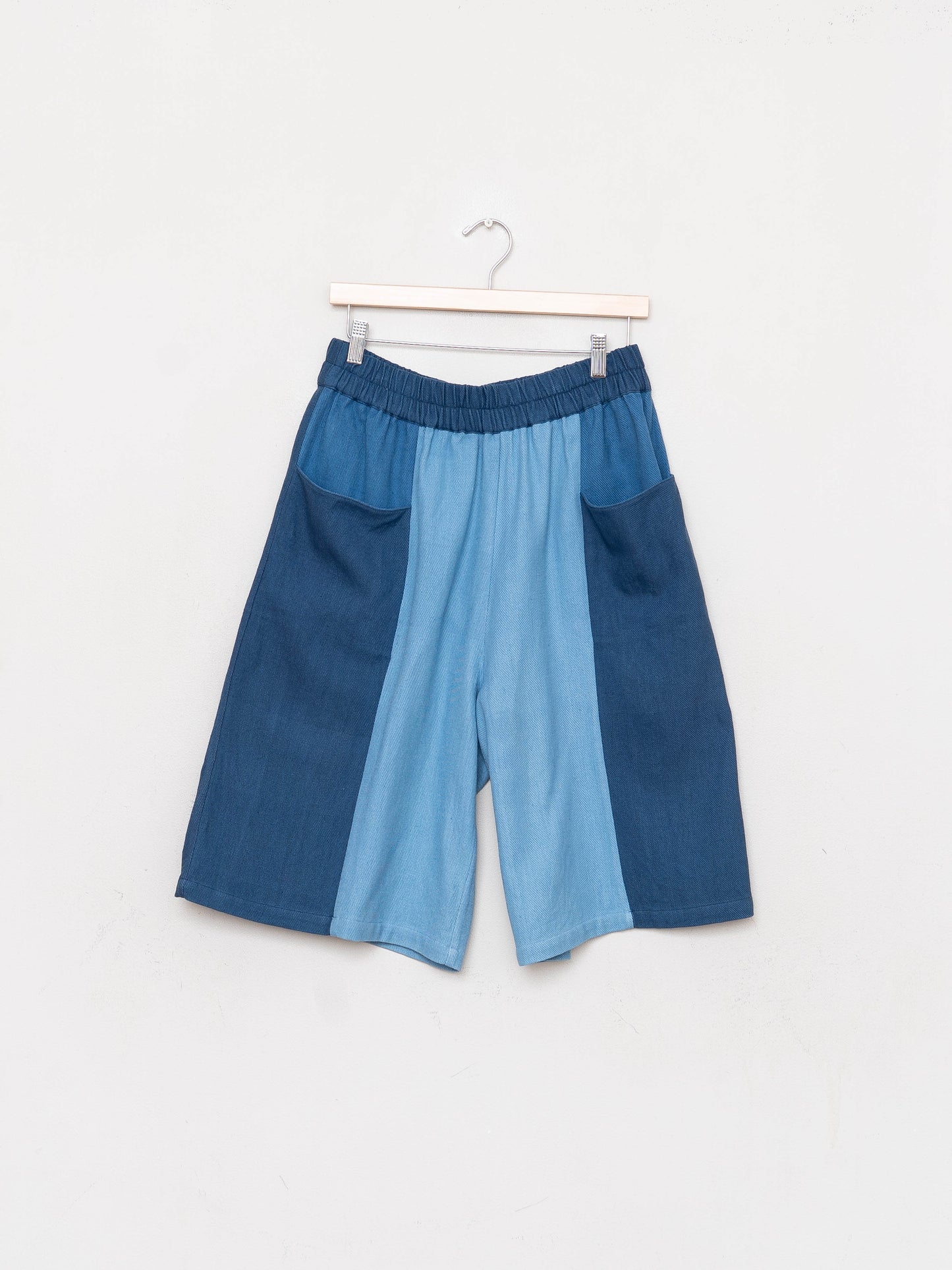 The Nayan Short ~ Indigo Multi