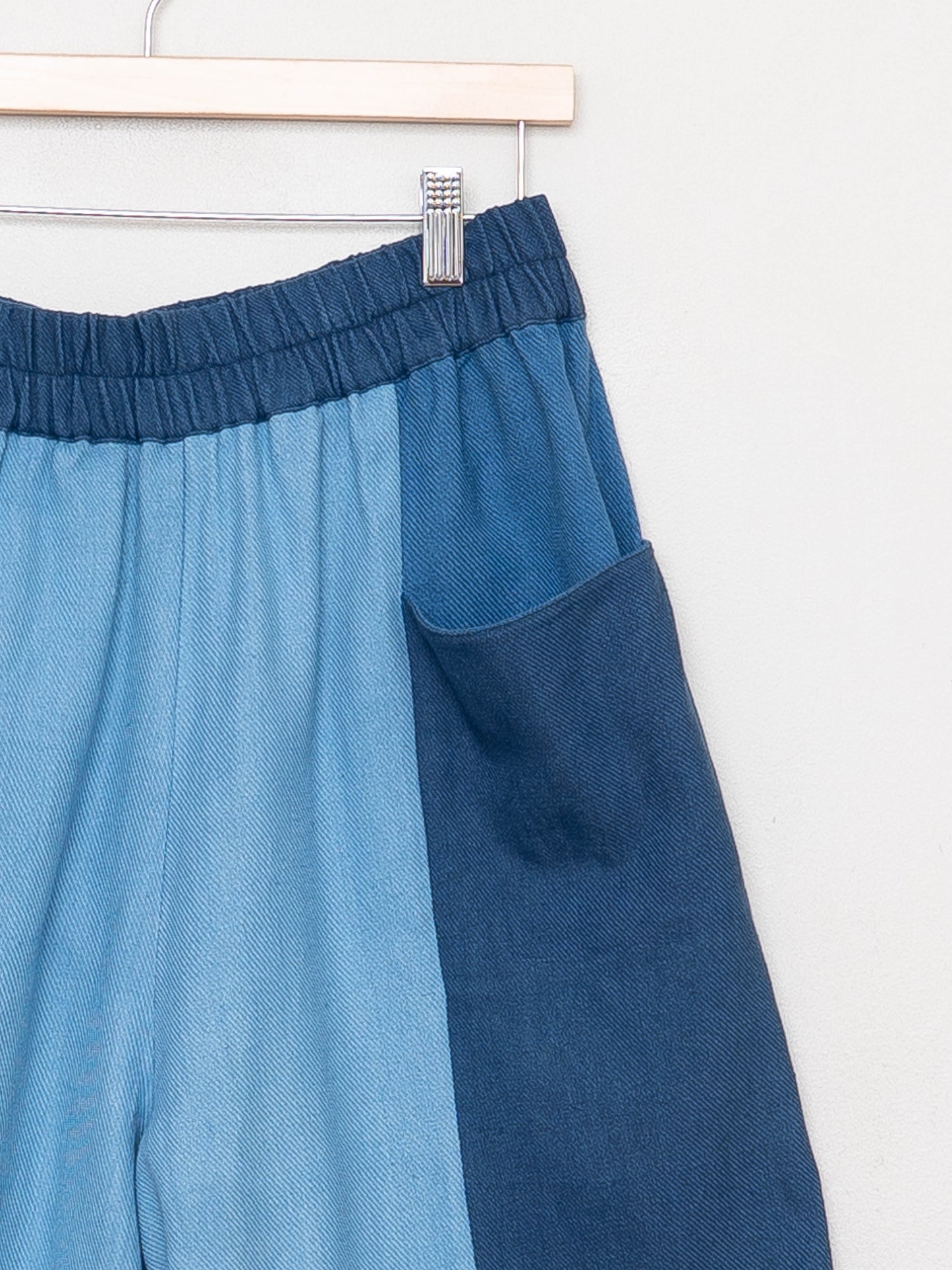 The Nayan Short ~ Indigo Multi