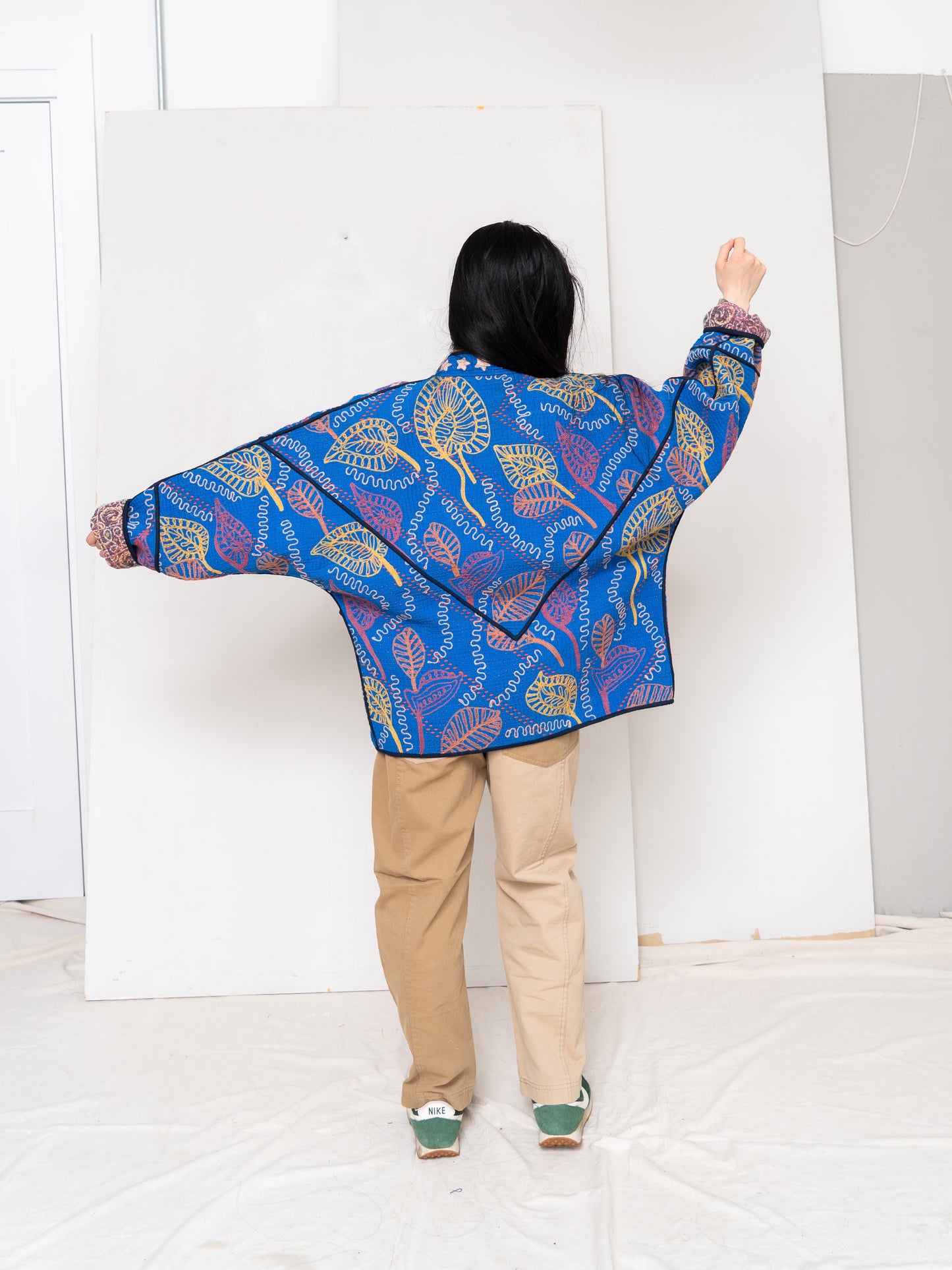 The Ladhiya Suzani Quilted Kantha Jacket
