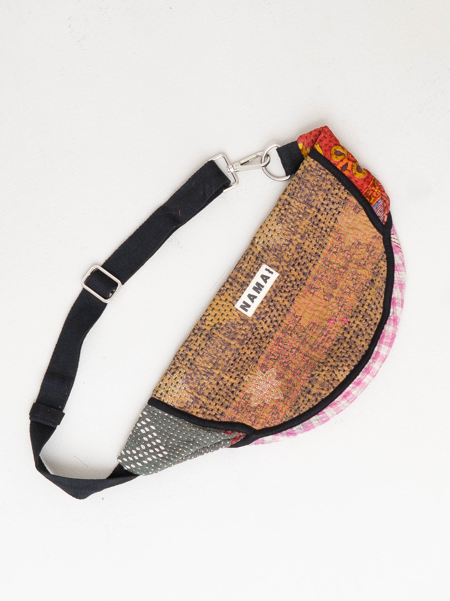 The Faiza Quilted Kantha Belt Bag
