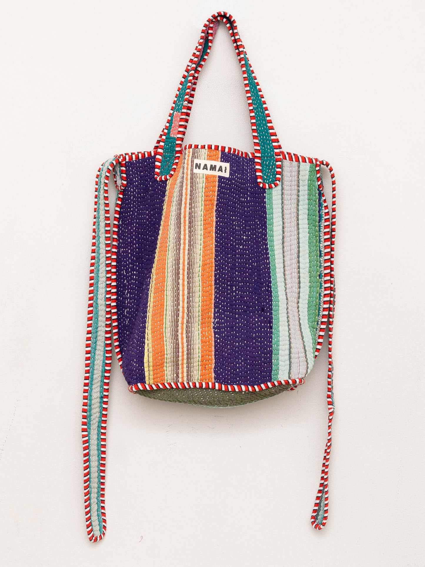 The Xoti II Zero-Waste Quilted Kantha Bag