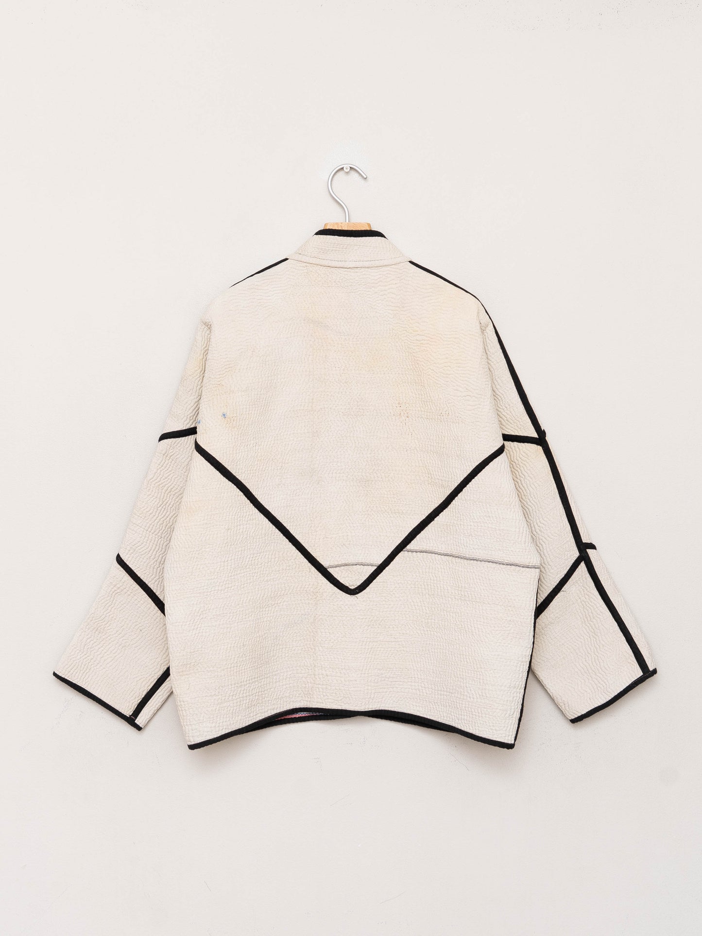 The Ladhiya Quilted Patchwork Kantha Jacket