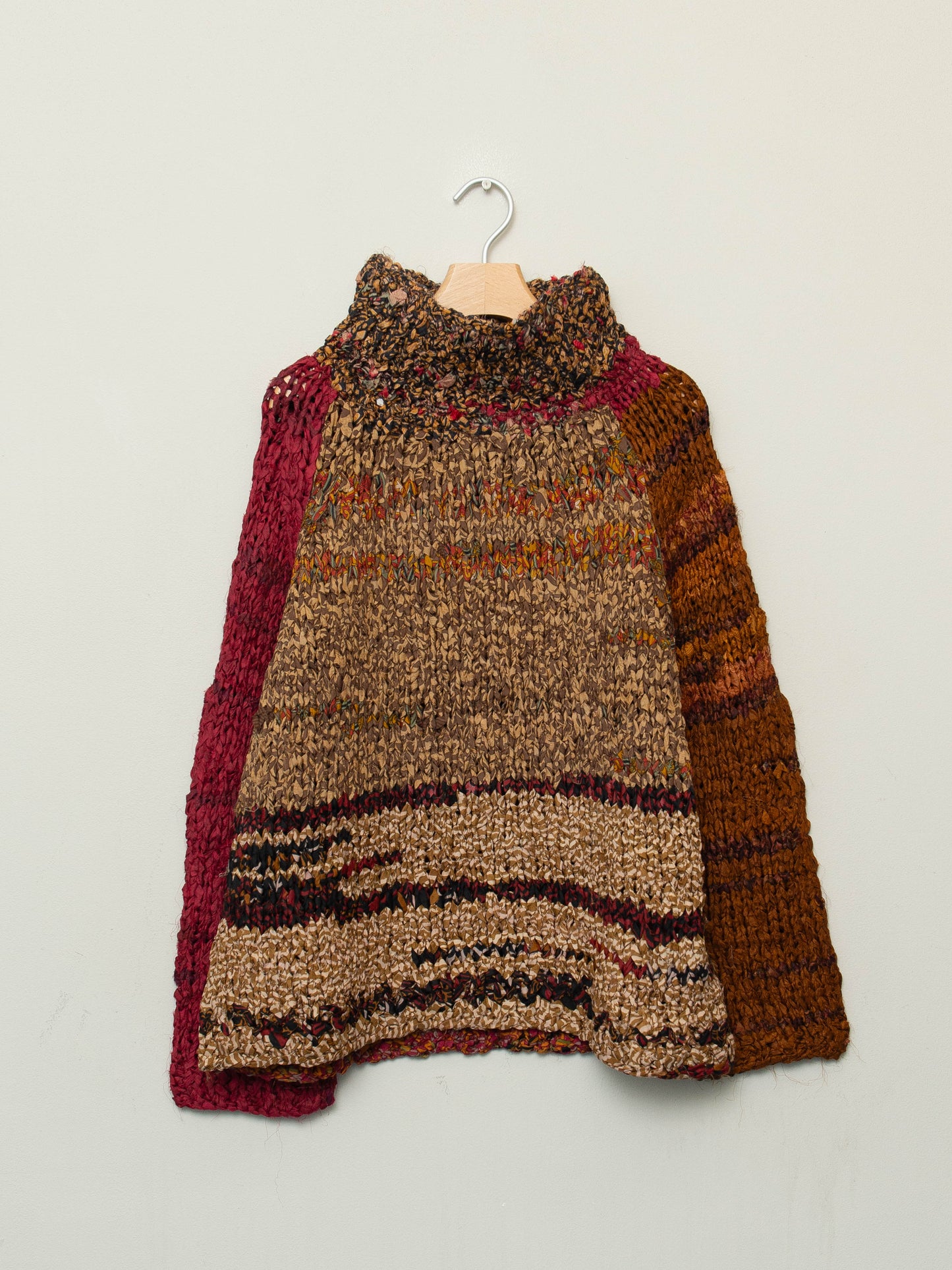 The Vishnu Knitted Silk Roll-Neck Sweater