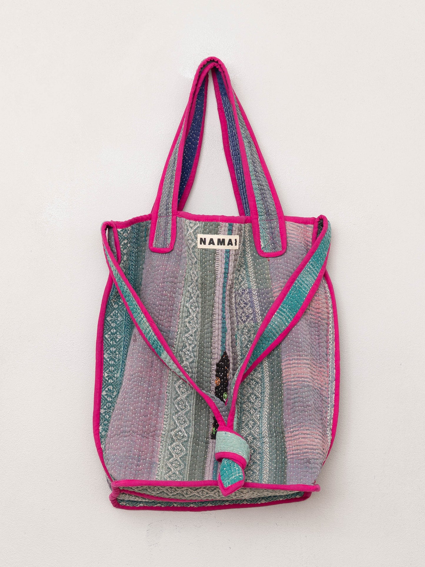 The Xoti II Zero-Waste Quilted Kantha Bag