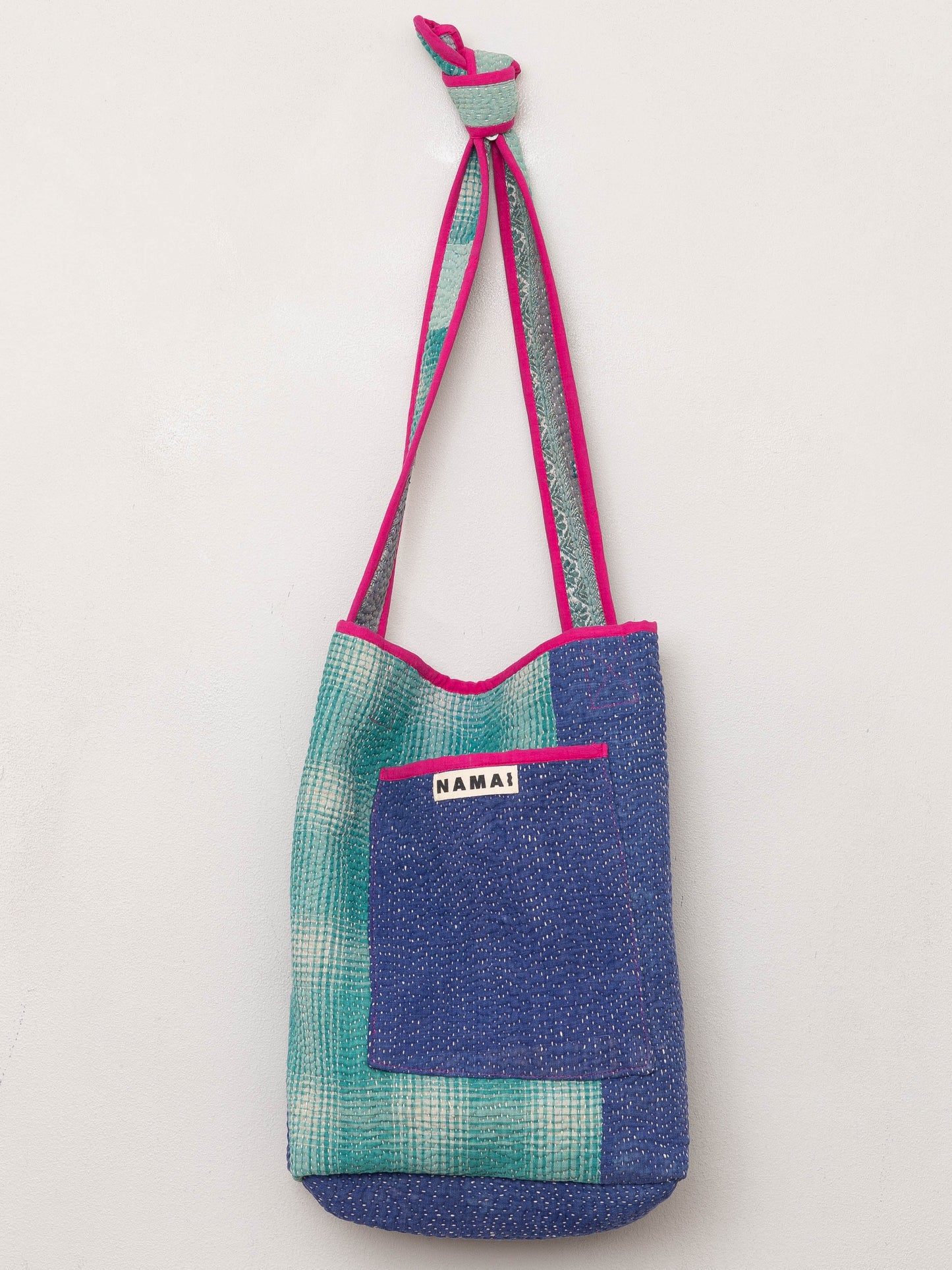 The Xoti II Zero-Waste Quilted Kantha Bag