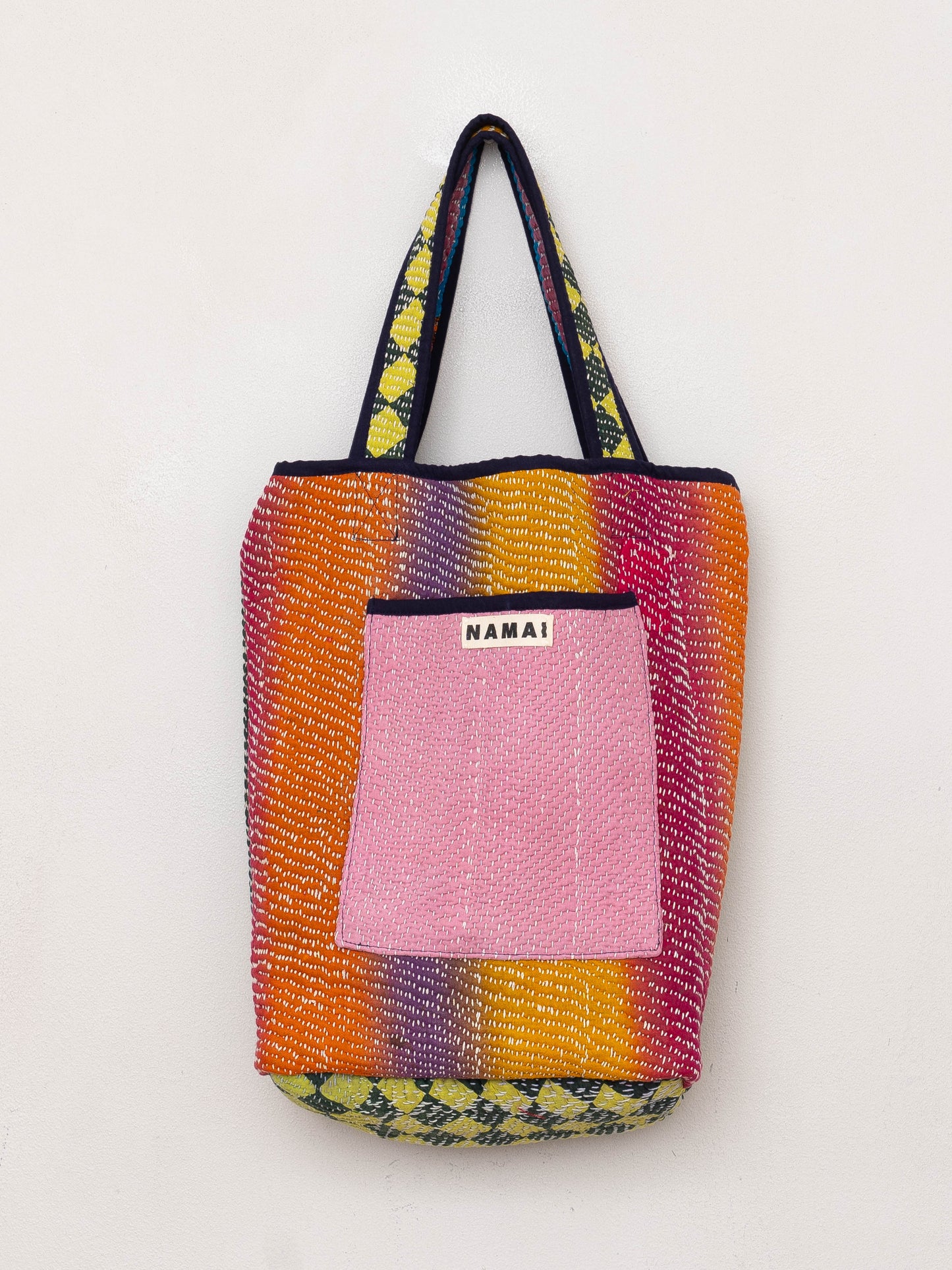 The Xoti II Zero-Waste Quilted Kantha Bag