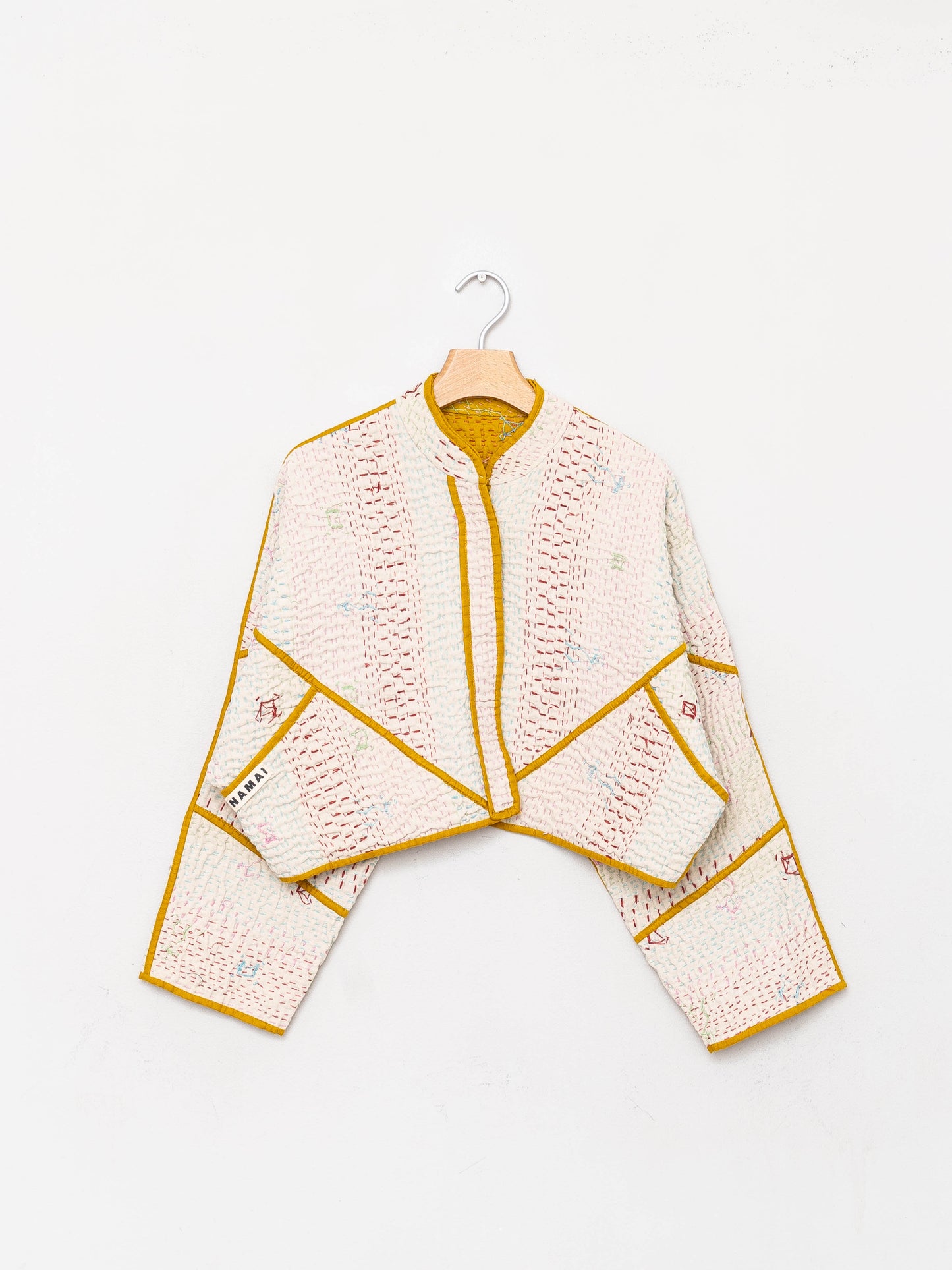 The Kaira Cropped Saami Quilt Jacket