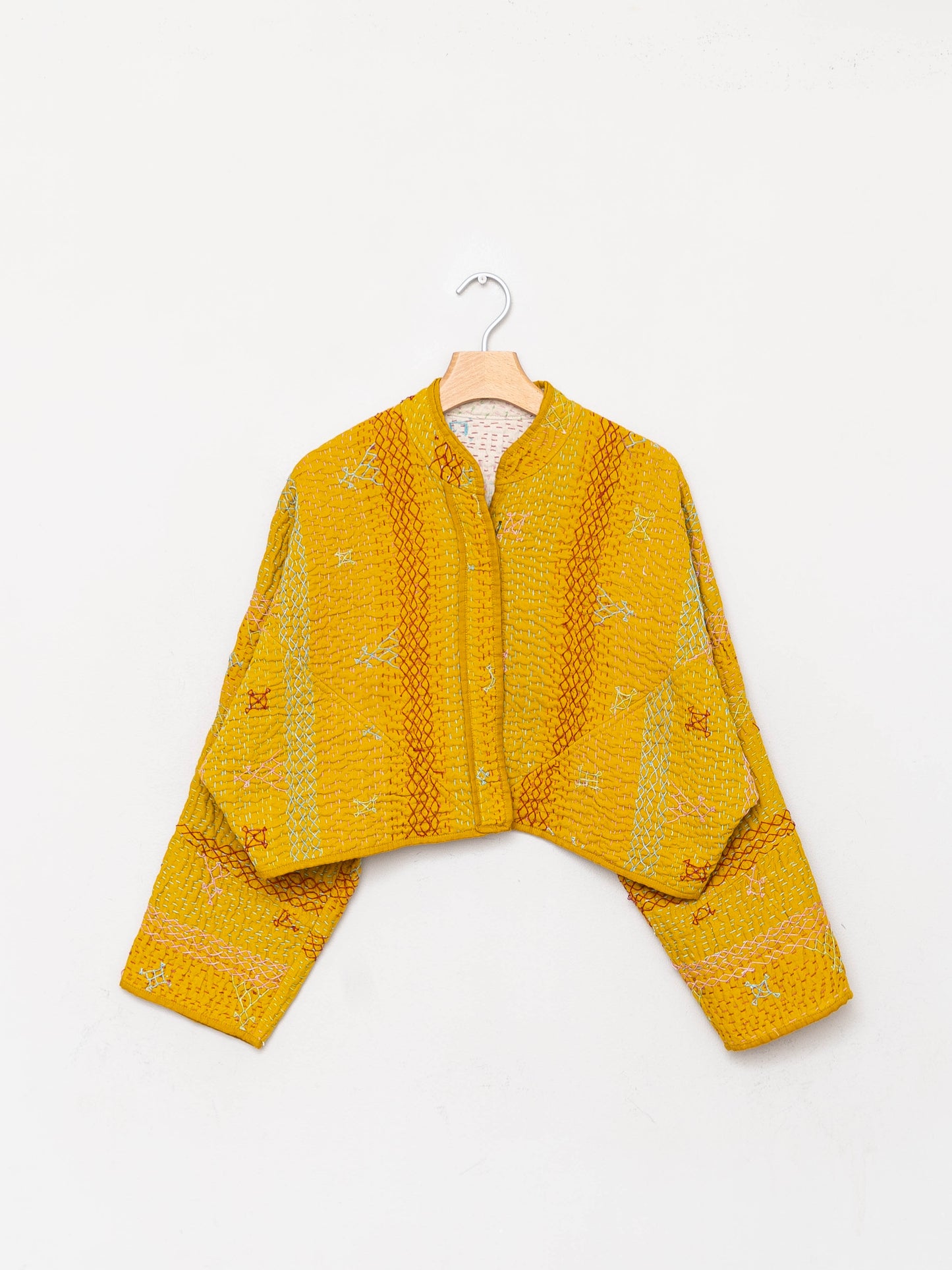The Kaira Cropped Saami Quilt Jacket