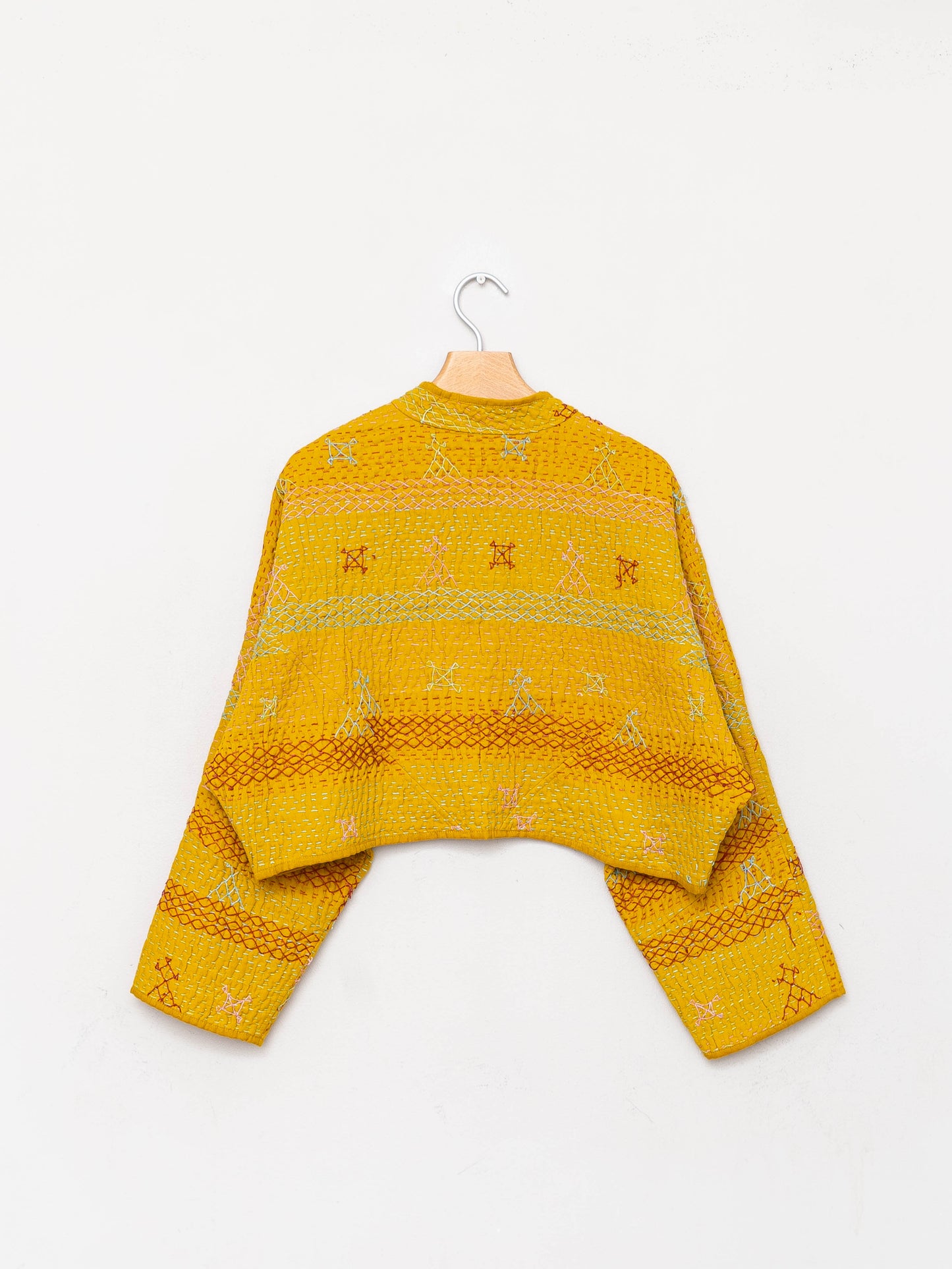 The Kaira Cropped Saami Quilt Jacket
