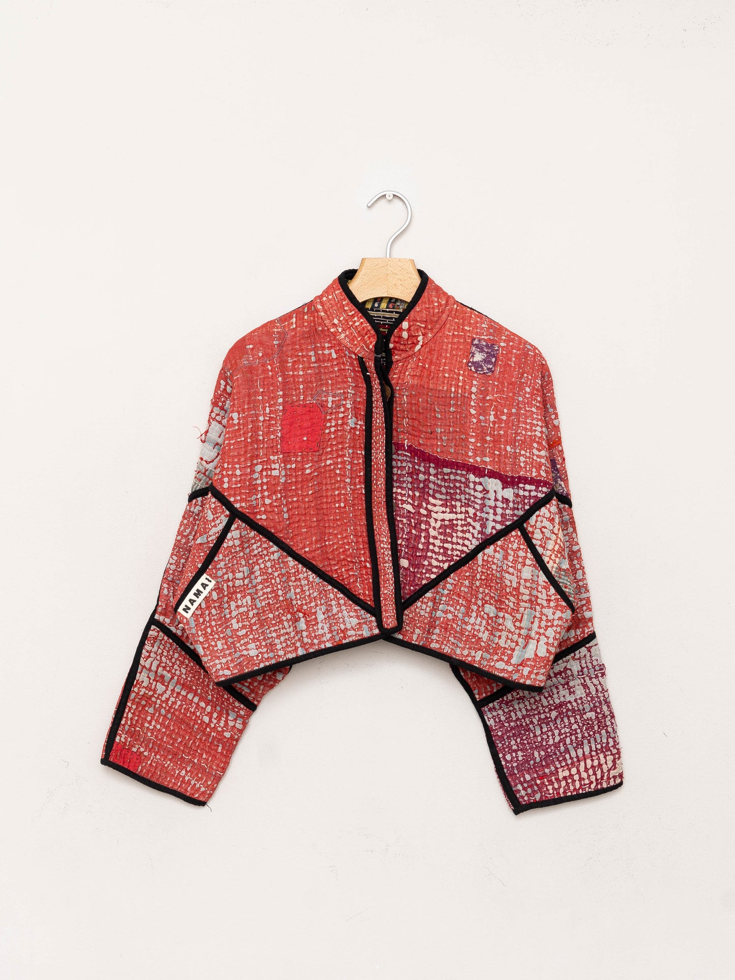 The Kaira Cropped Quilted Patchwork Kantha Jacket Wholesale
