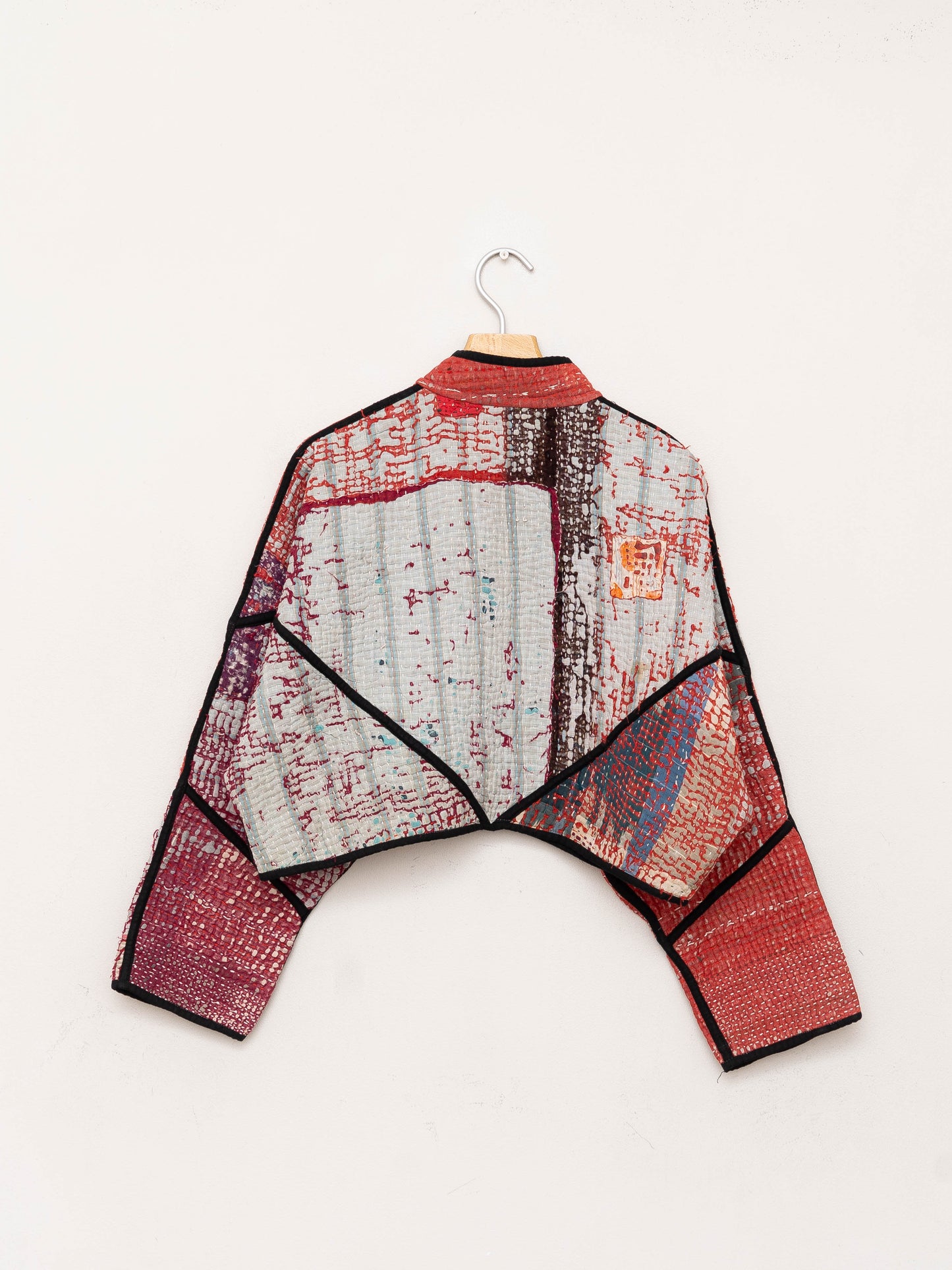 The Kaira Cropped Quilted Patchwork Kantha Jacket Wholesale