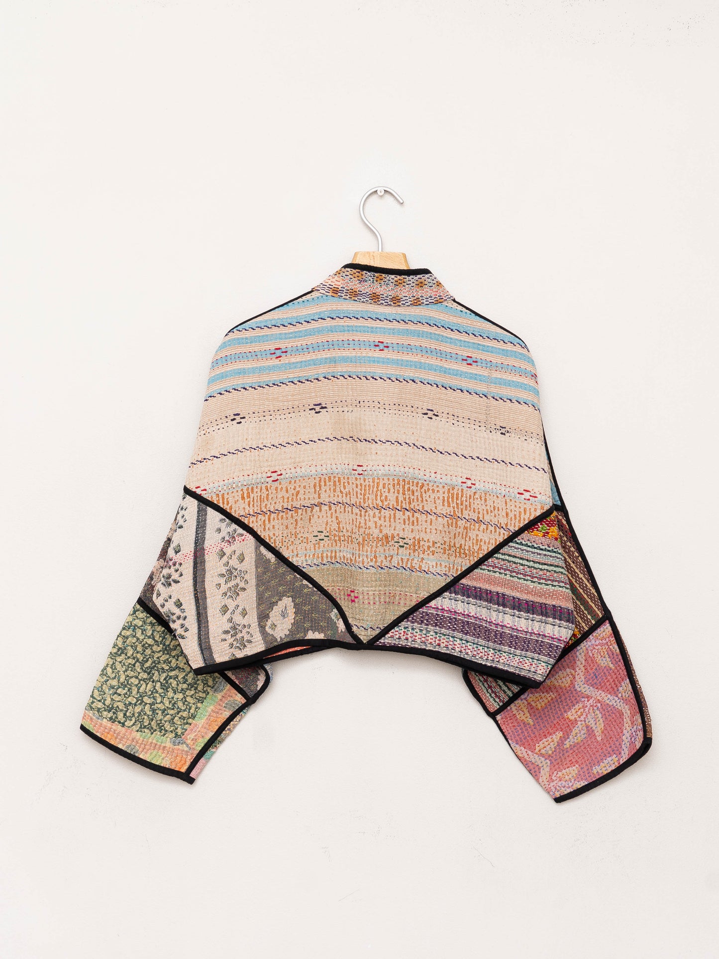 The Kaira Cropped Quilted Patchwork Kantha Jacket Wholesale