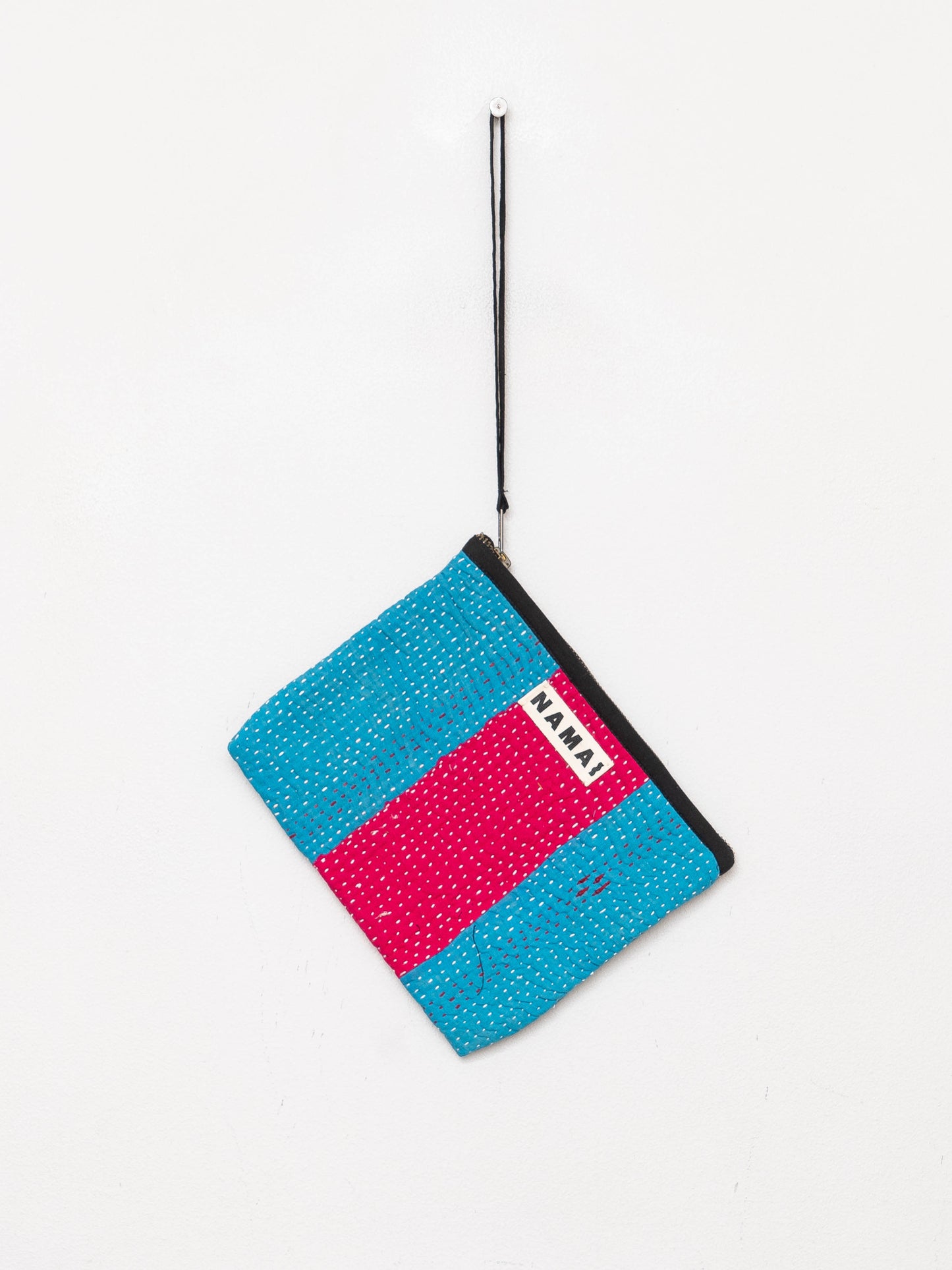 The Biju Vintage Kantha Quilted Zipper Pouch