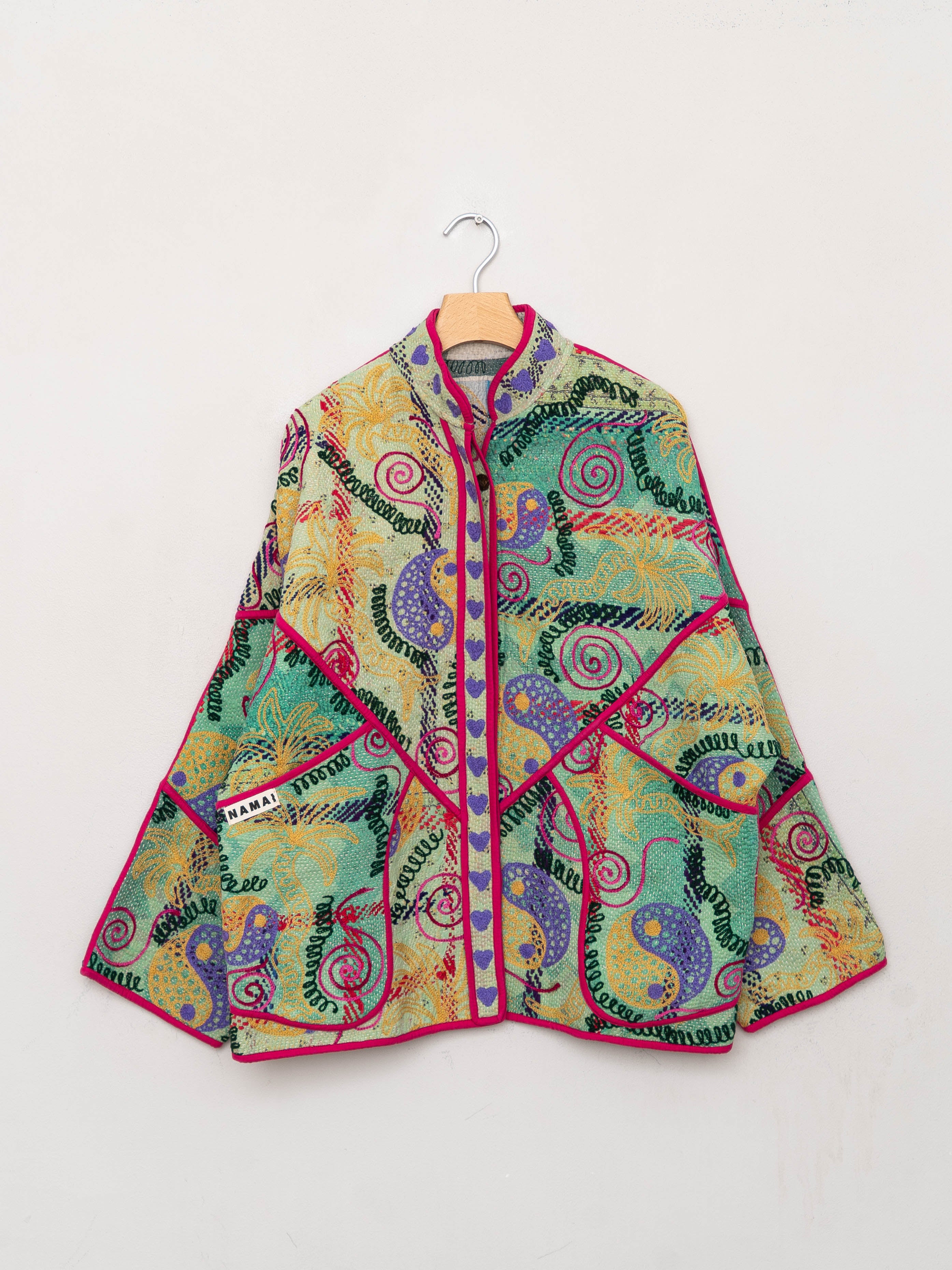 The Ladhiya Suzani Quilted Kantha Jacket