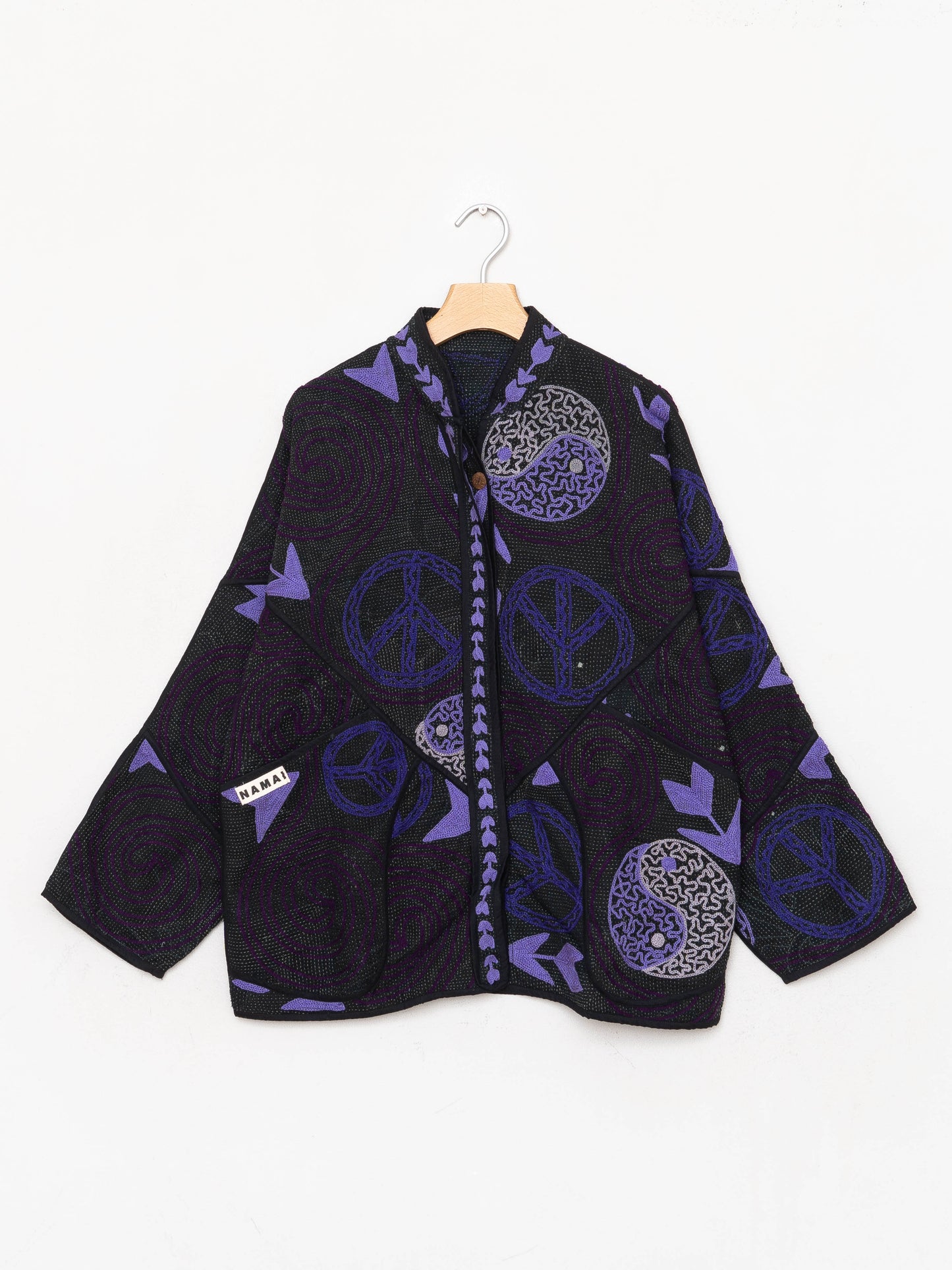 The Ladhiya Suzani Quilted Kantha Jacket