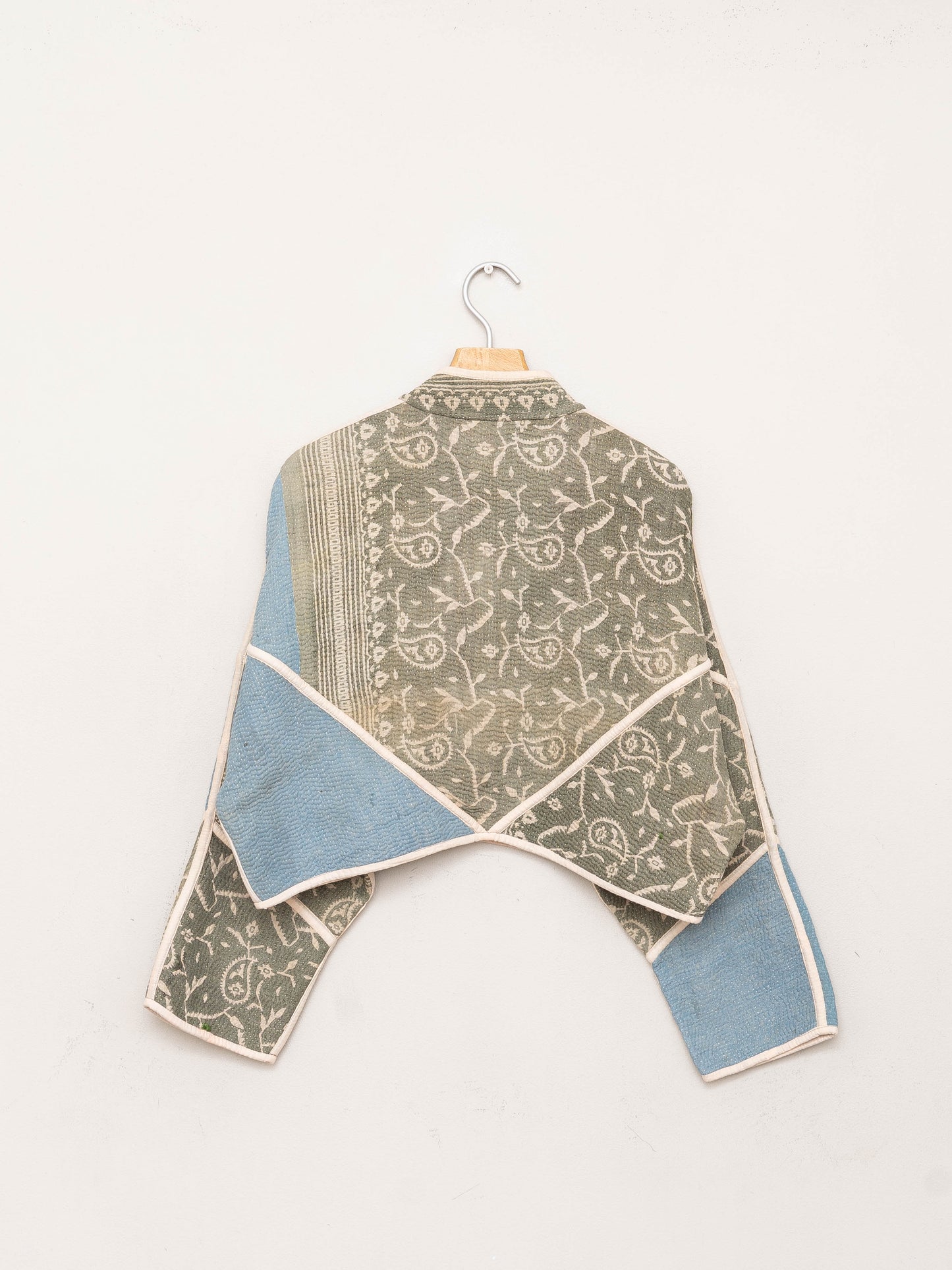 The Kaira Cropped Quilted Patchwork Kantha Jacket Wholesale