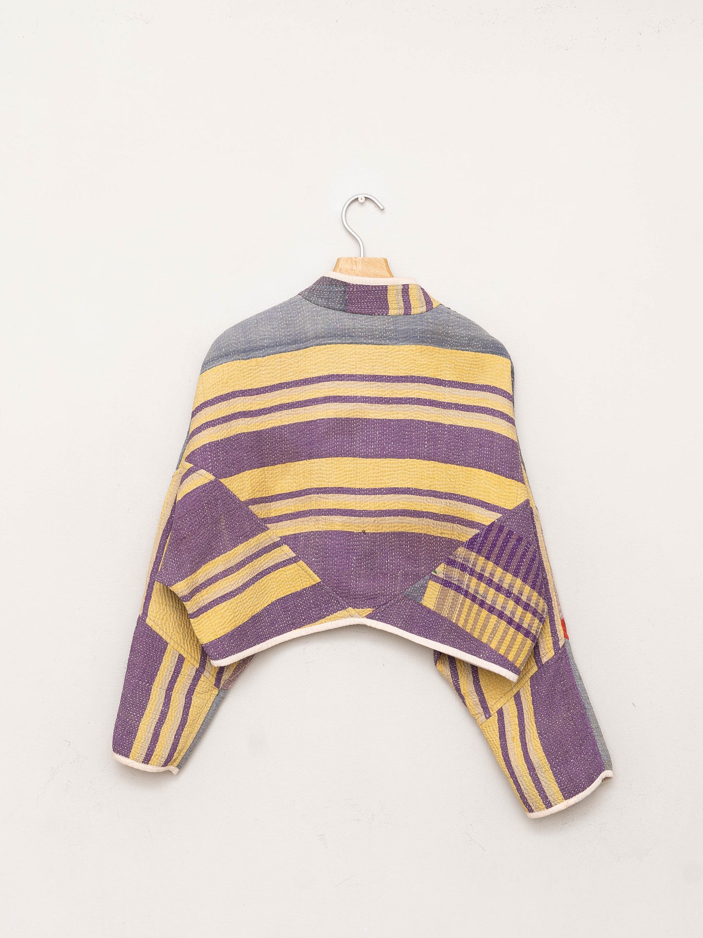 The Kaira Cropped Quilted Patchwork Kantha Jacket Wholesale