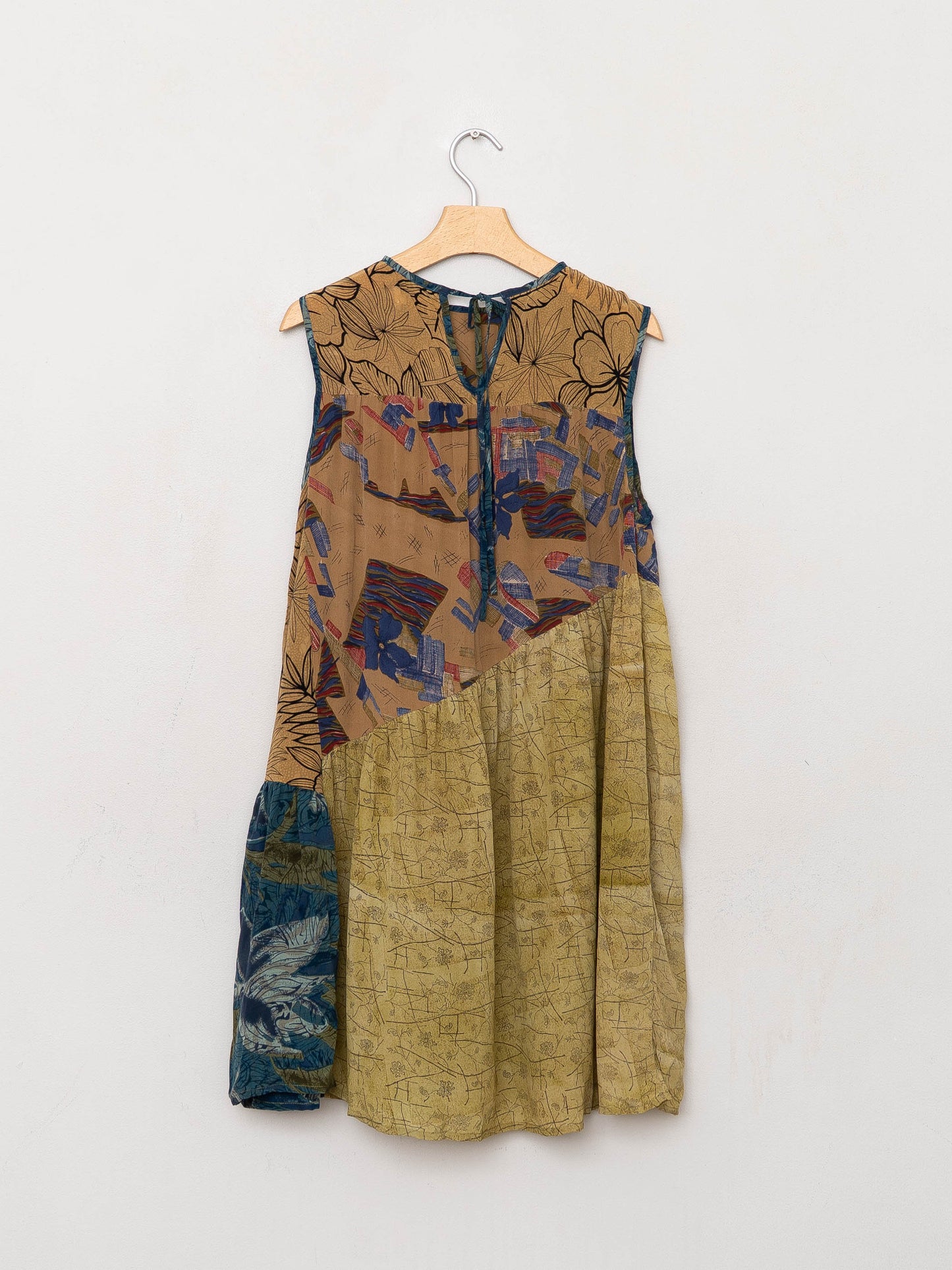 The Anan Short Dress - Extra Small / Small - Upcycled Silk