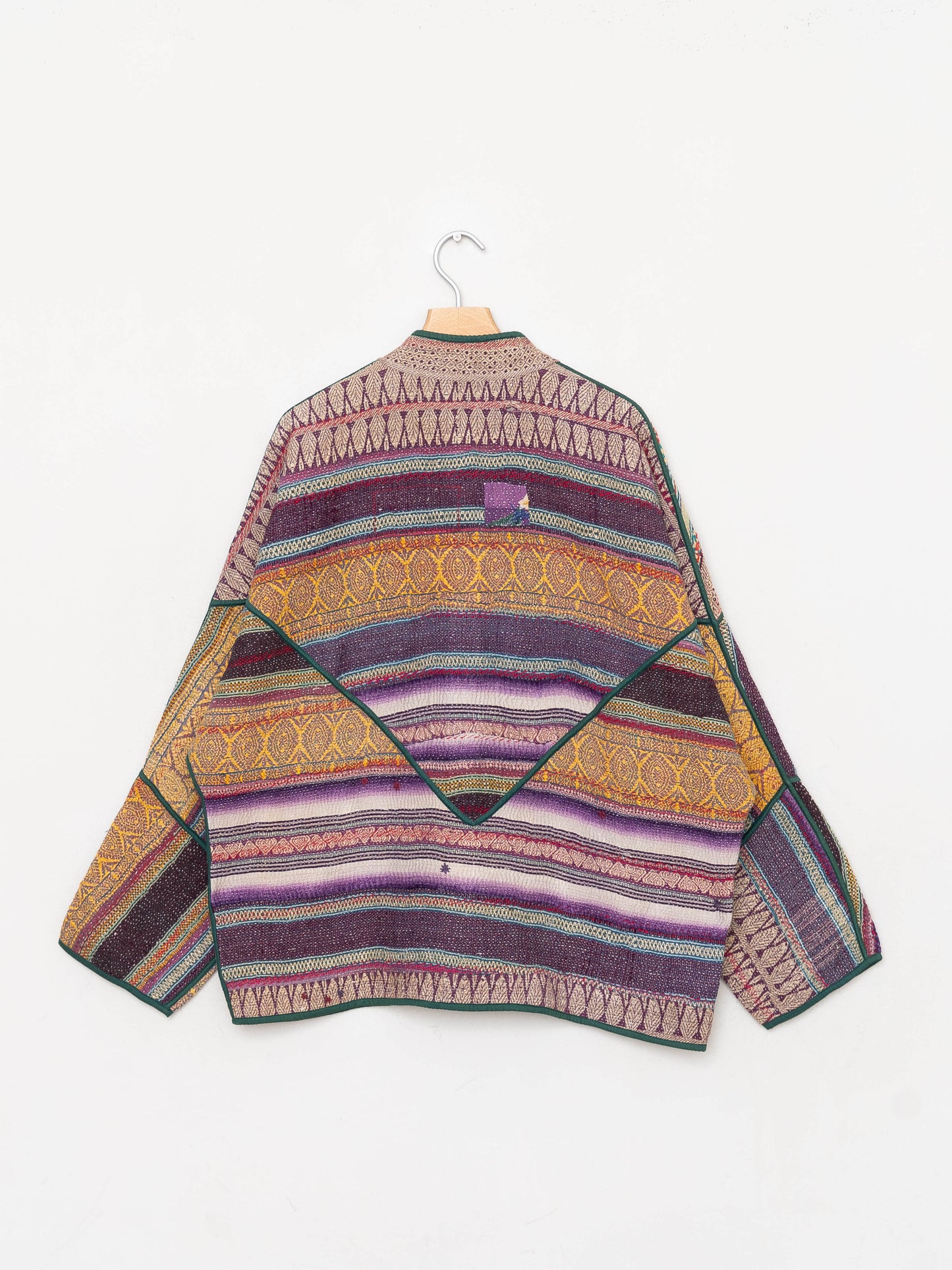 The Ladhiya Quilted Patchwork Kantha Jacket Wholesale