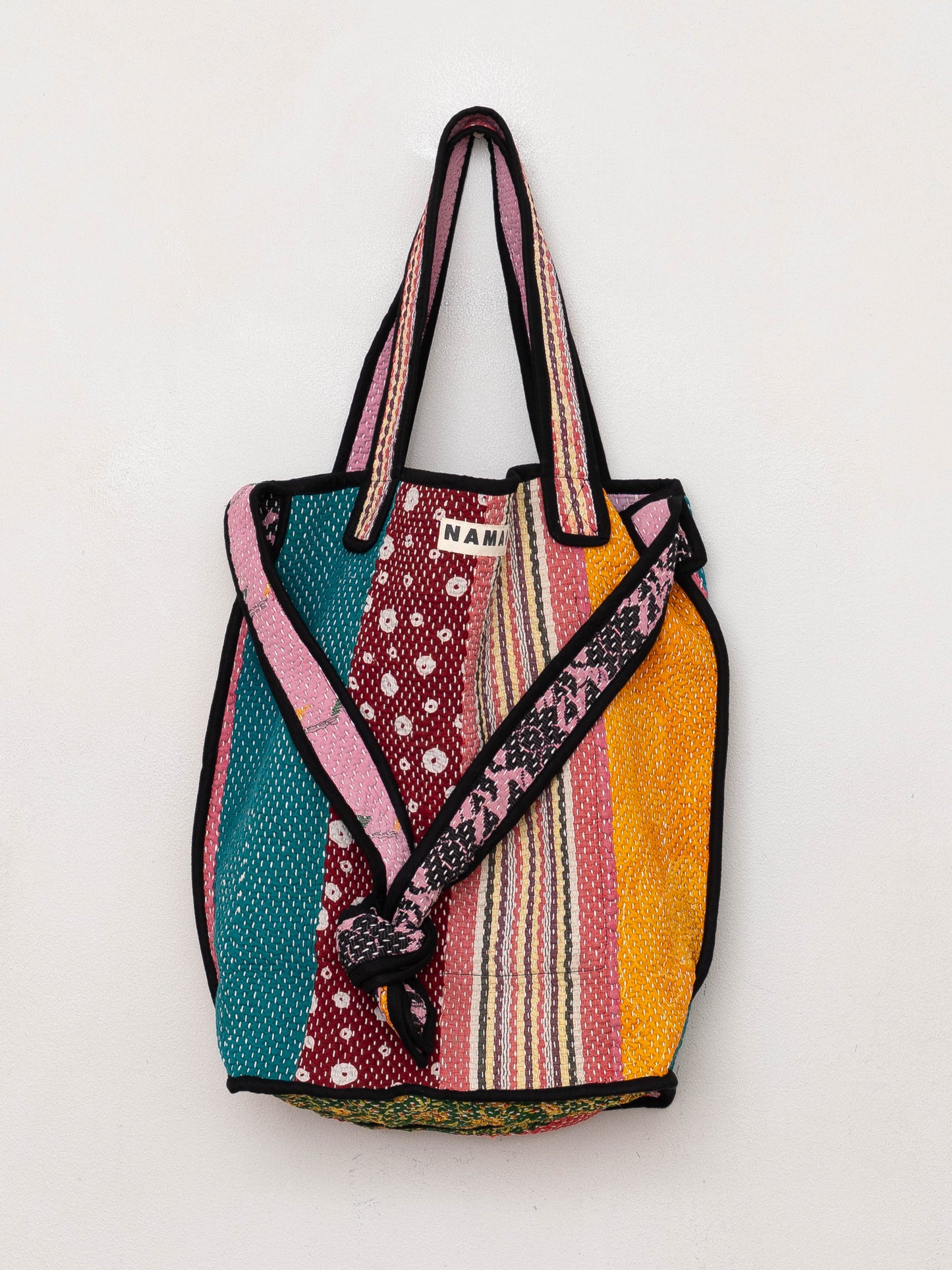 The Xoti II Zero-Waste Quilted Kantha Bag