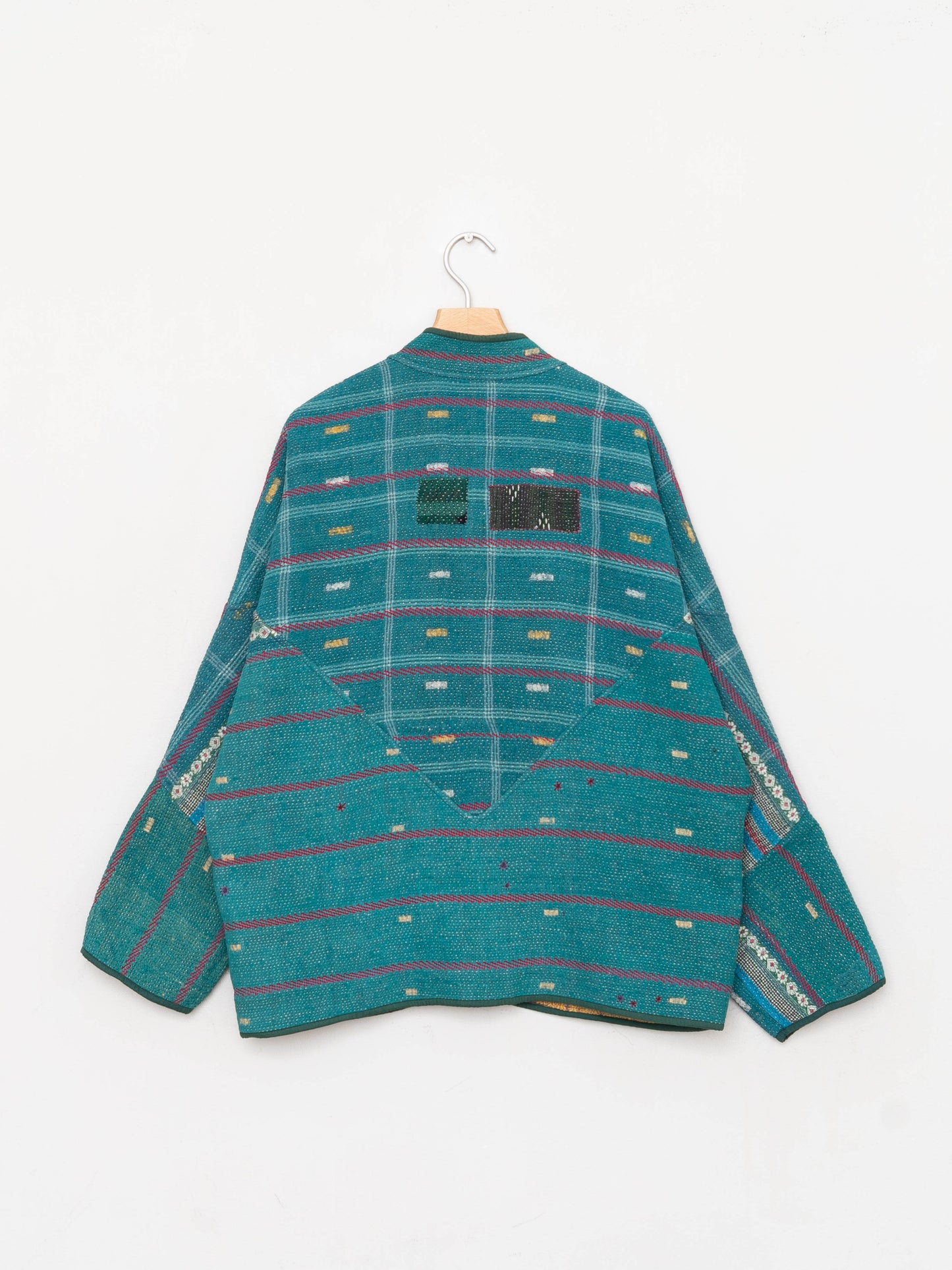 The Ladhiya Quilted Patchwork Kantha Jacket Wholesale