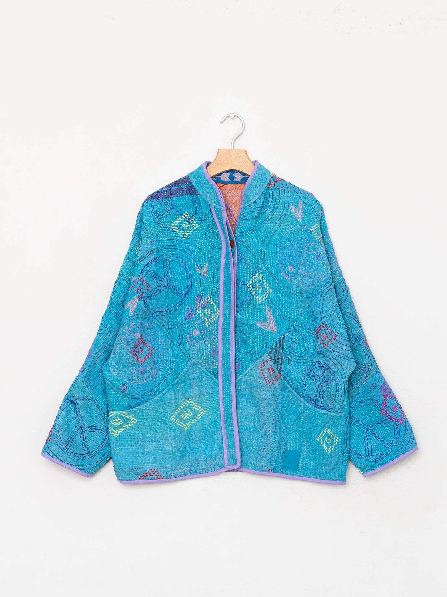 The Ladhiya Suzani Quilted Kantha Jacket