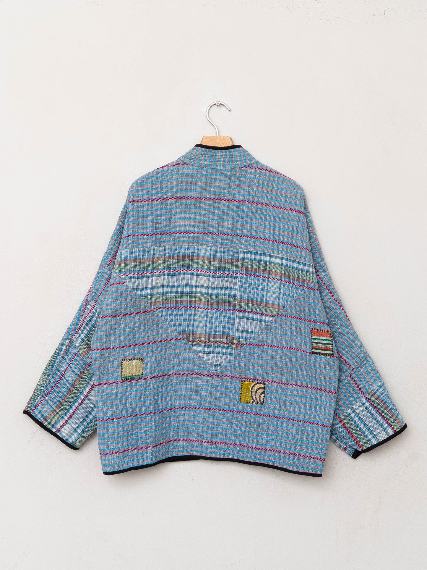 The Ladhiya Quilted Patchwork Kantha Jacket