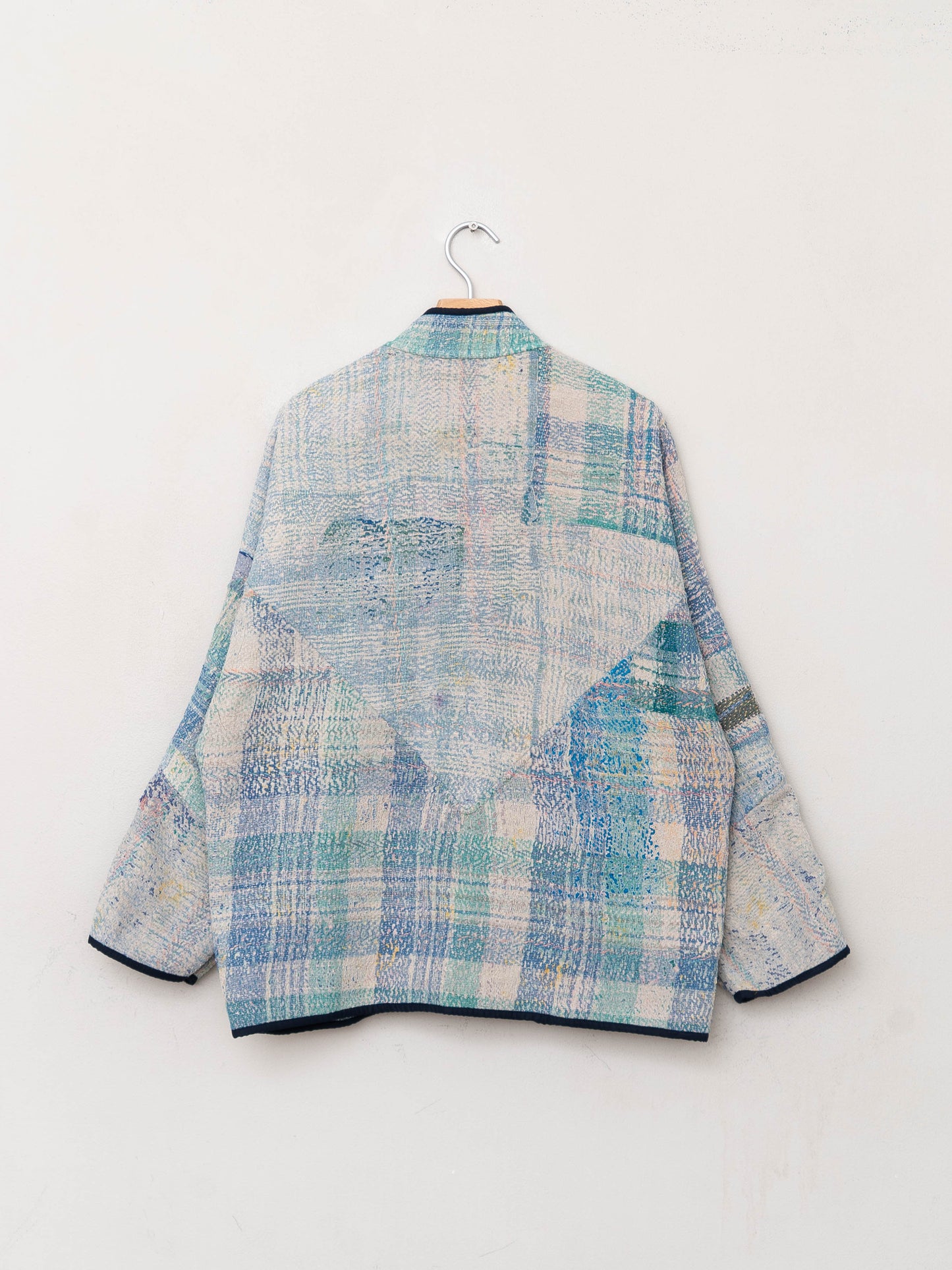 The Ladhiya Quilted Patchwork Kantha Jacket