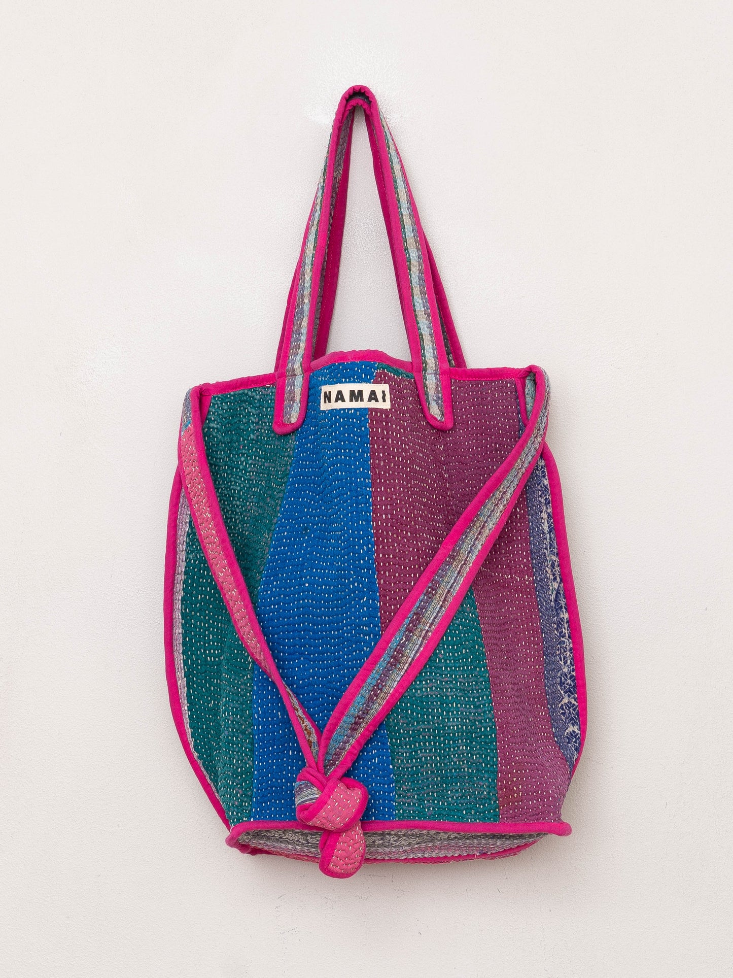 The Xoti II Zero-Waste Quilted Kantha Bag