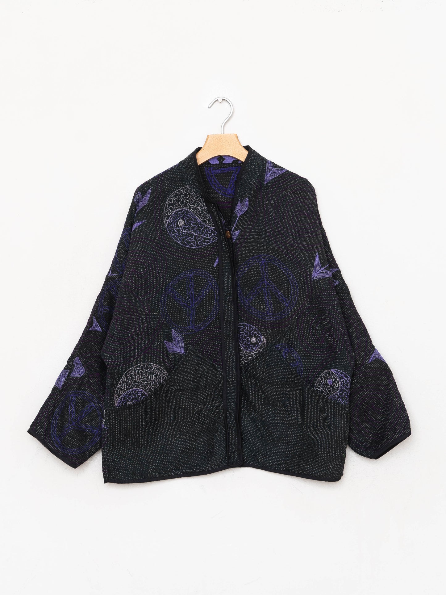 The Ladhiya Suzani Quilted Kantha Jacket