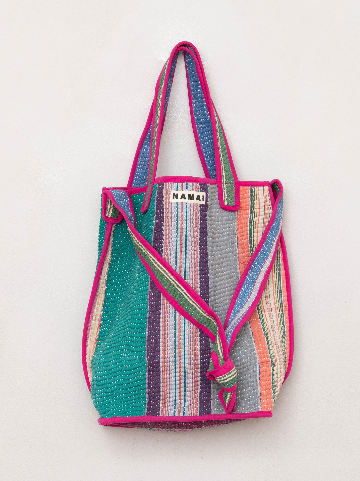 The Xoti II Zero-Waste Quilted Kantha Bag