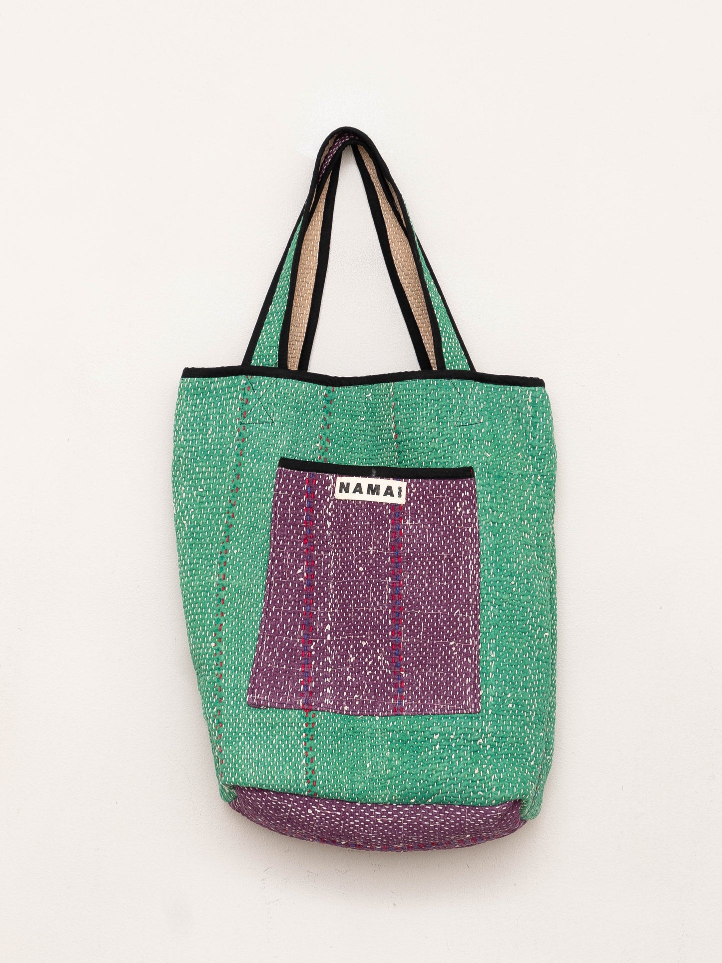 The Xoti II Zero-Waste Quilted Kantha Bag