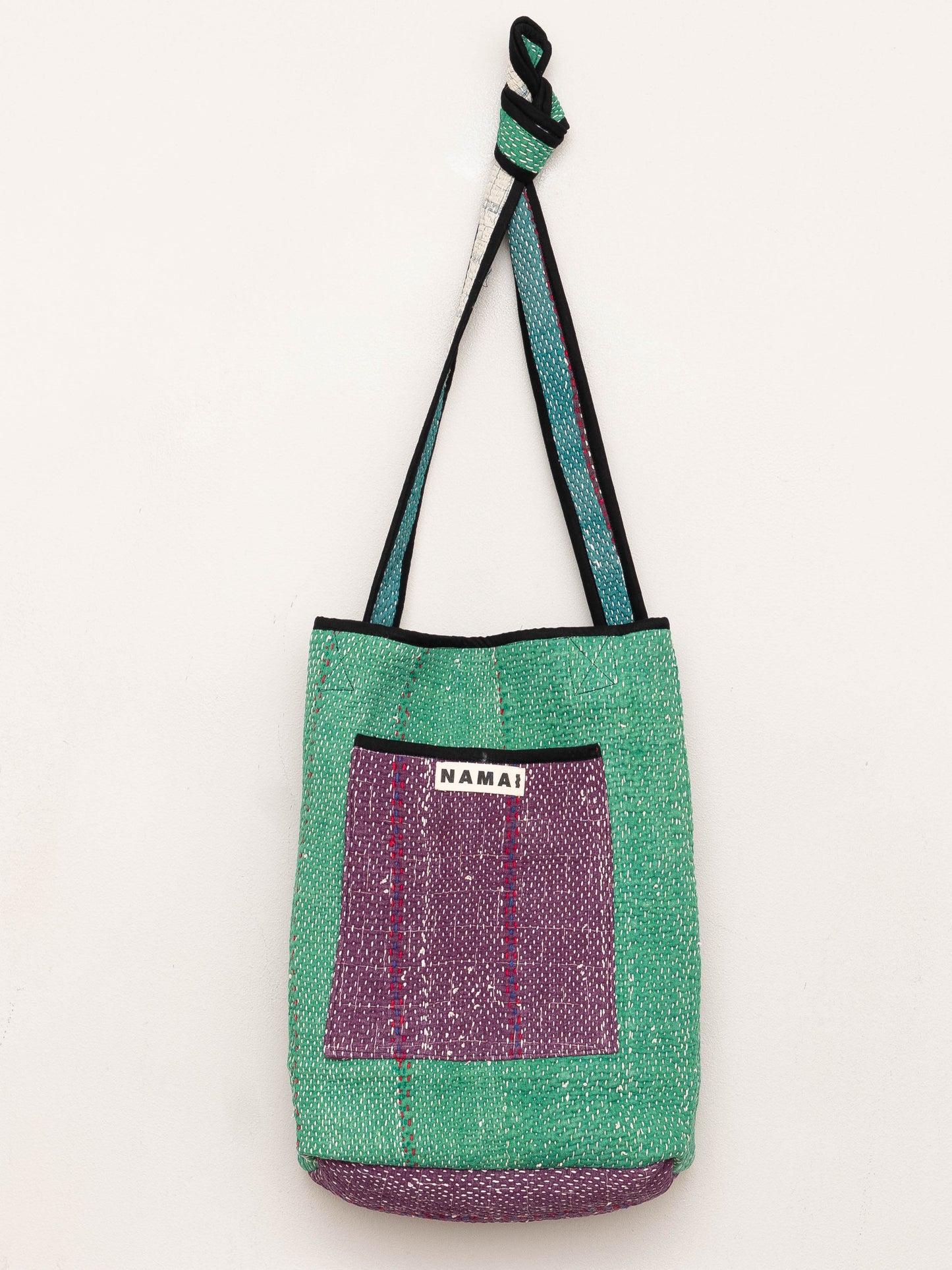 The Xoti II Zero-Waste Quilted Kantha Bag