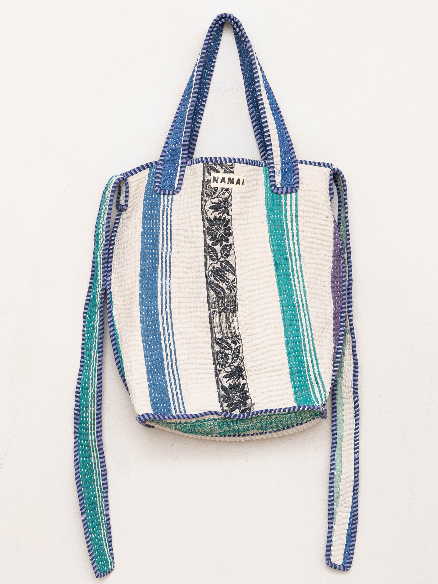 The Xoti II Zero-Waste Quilted Kantha Bag