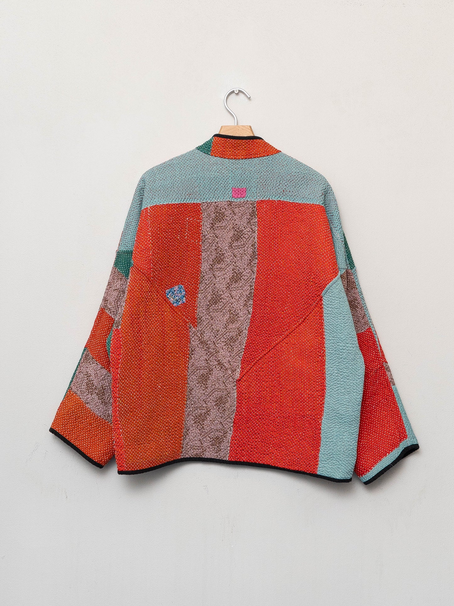 The Ladhiya Quilted Patchwork Kantha Jacket Wholesale