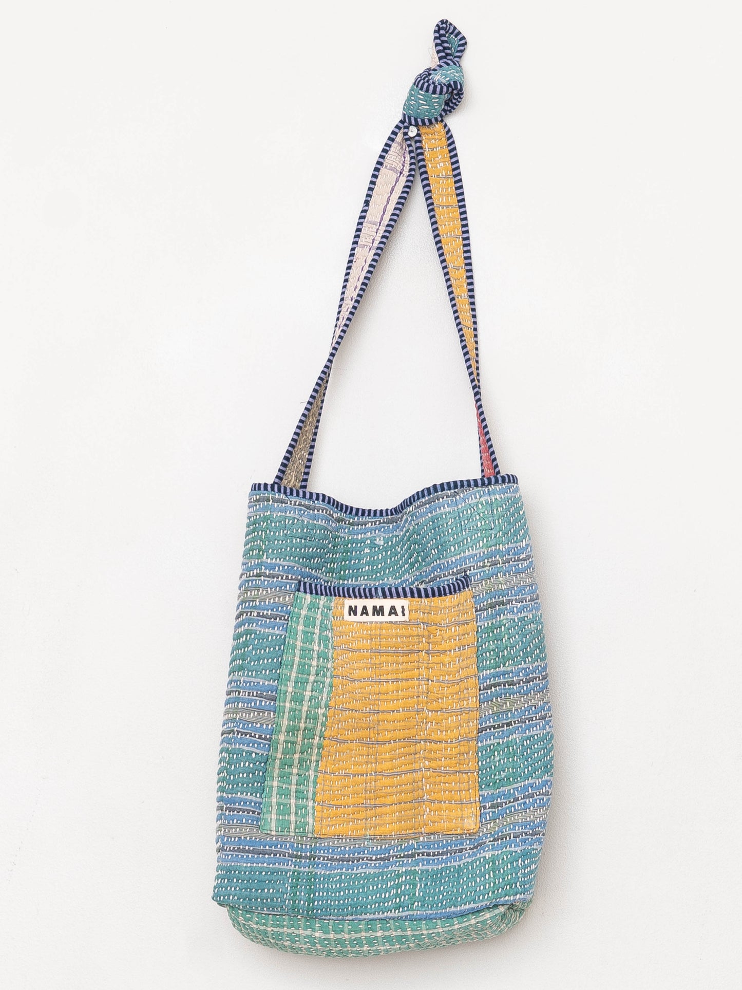 The Xoti II Zero-Waste Quilted Kantha Bag