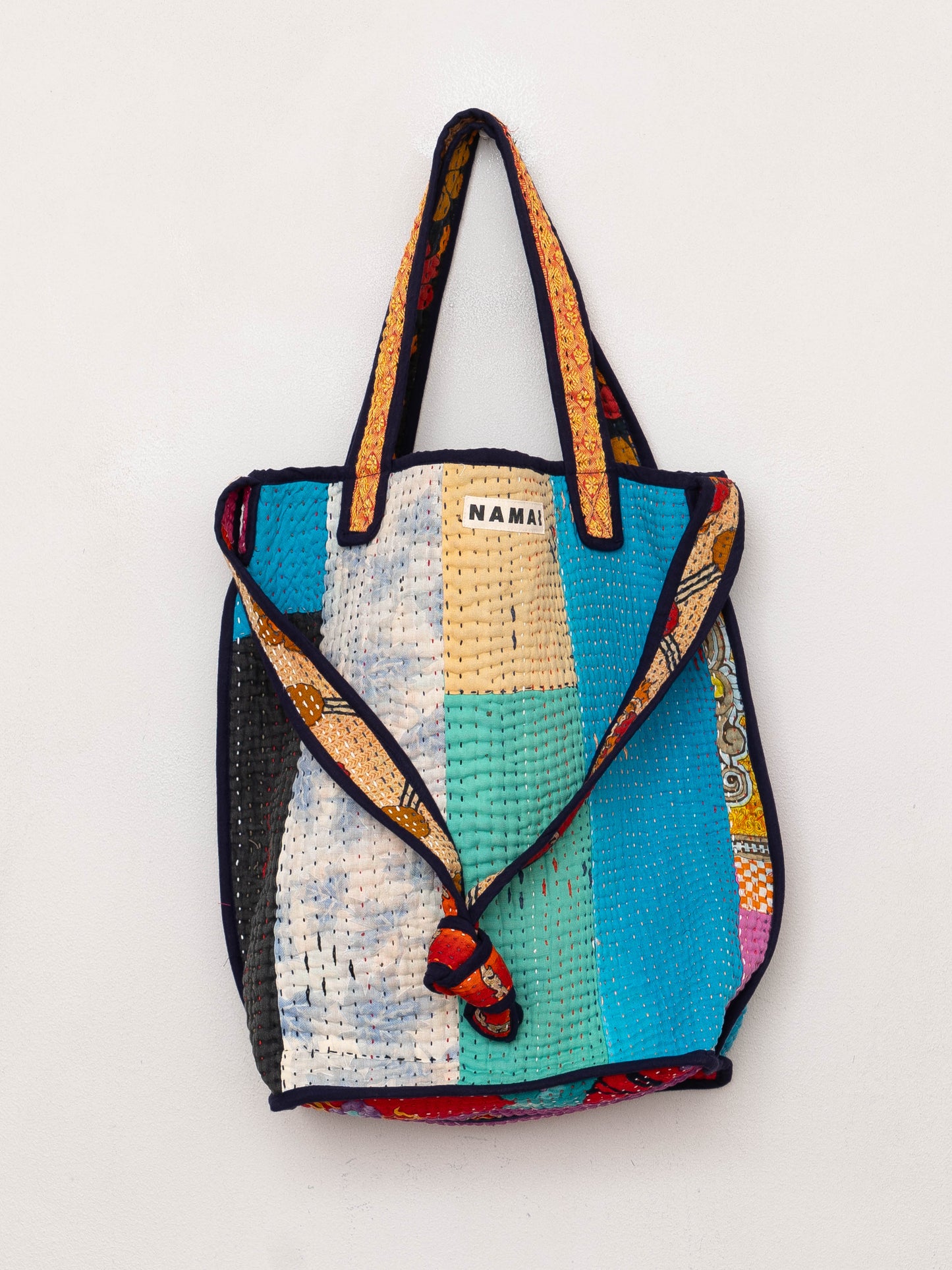 The Xoti II Zero-Waste Quilted Kantha Bag