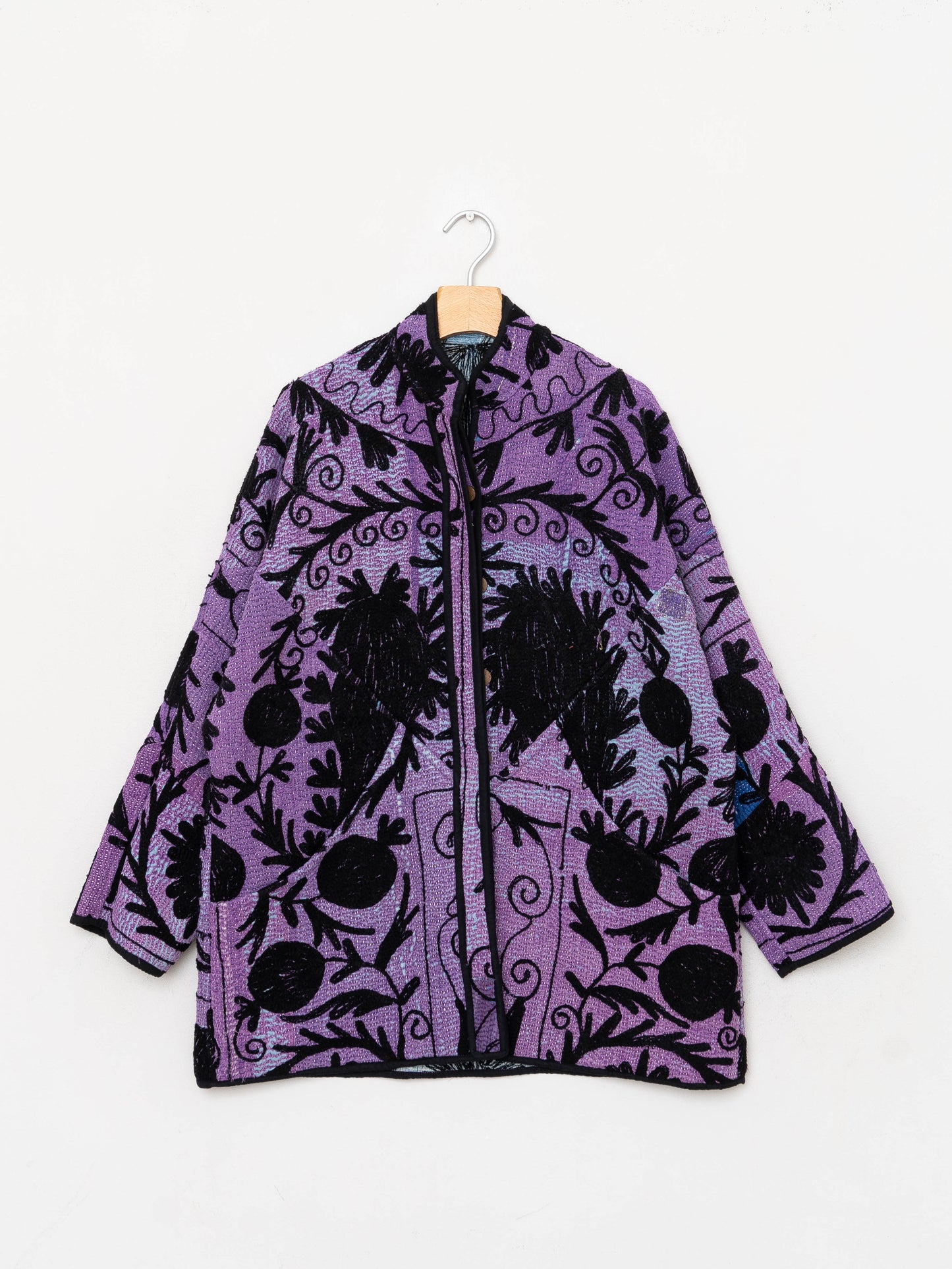 The Narmada Suzani Quilted Kantha Jacket