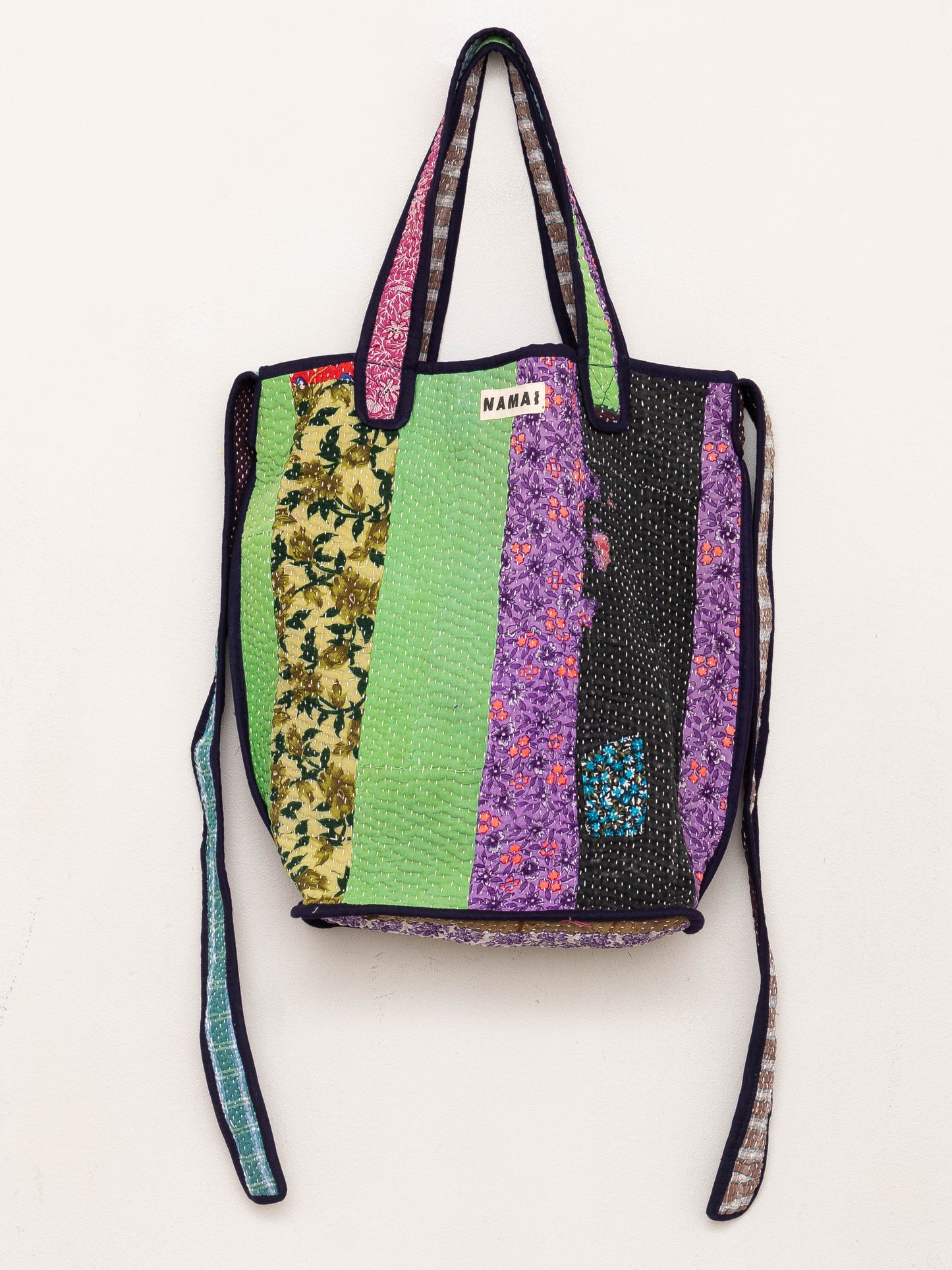 The Xoti II Zero-Waste Quilted Kantha Bag