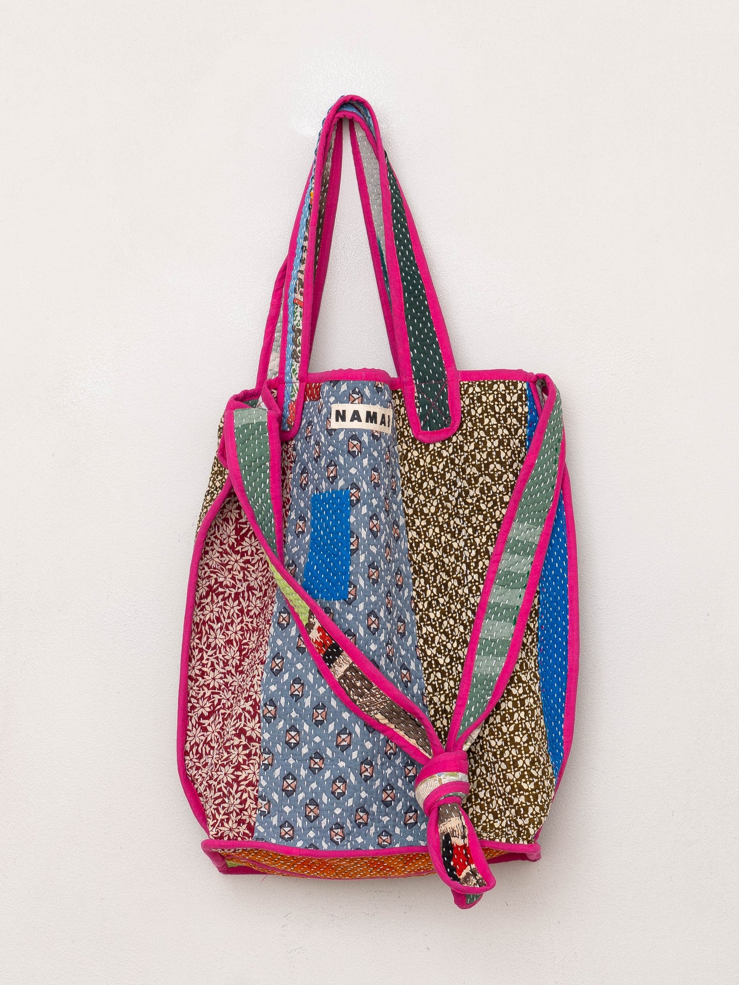 The Xoti II Zero-Waste Quilted Kantha Bag