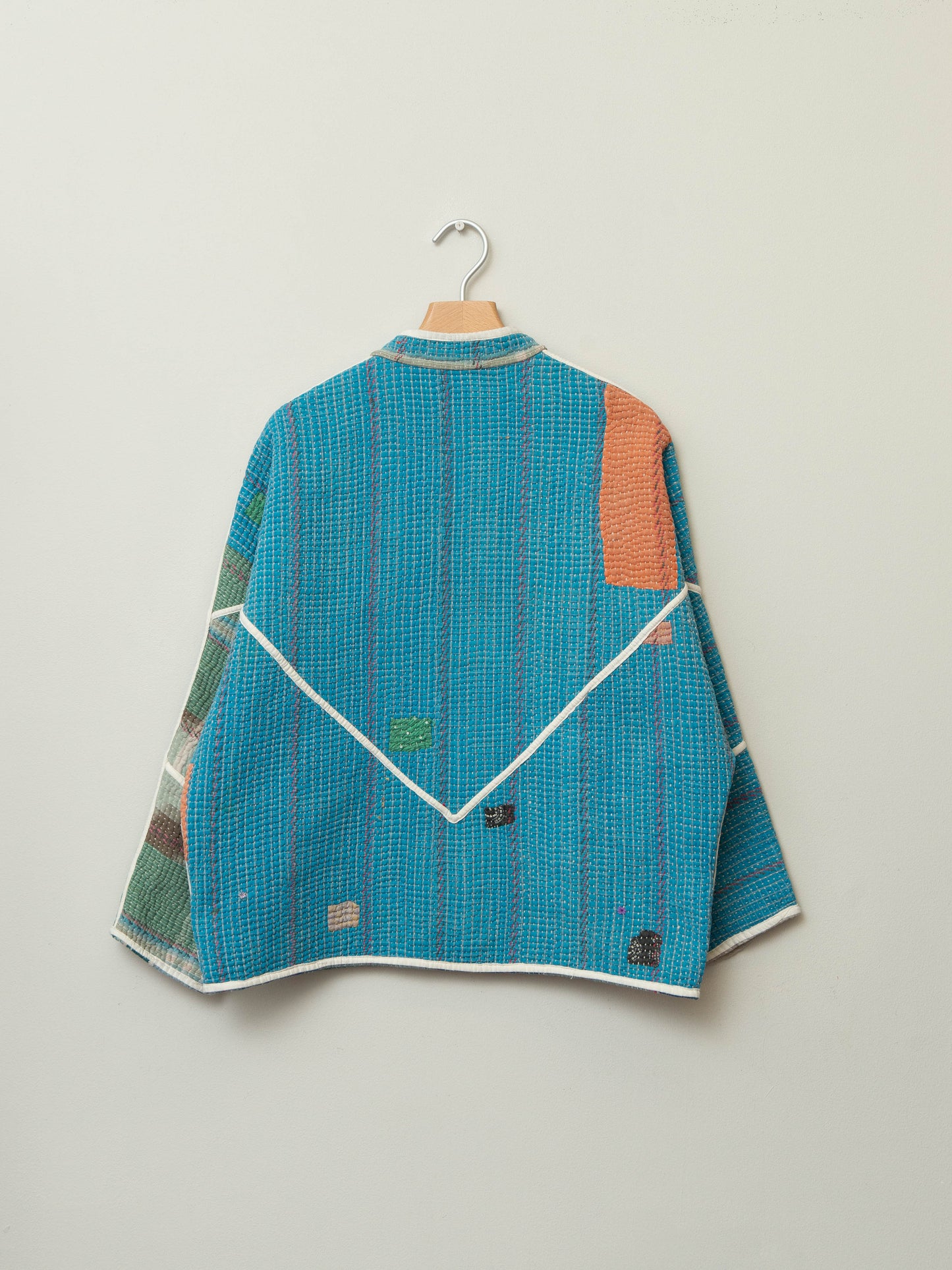 The Ladhiya Petite Quilted Patchwork Kantha Jacket