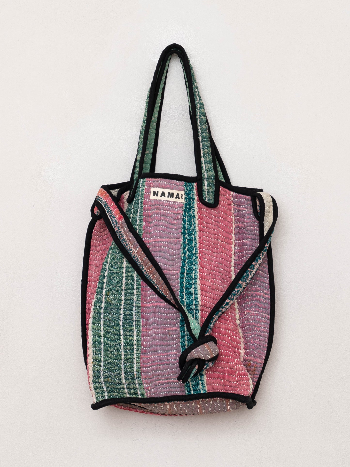 The Xoti II Zero-Waste Quilted Kantha Bag