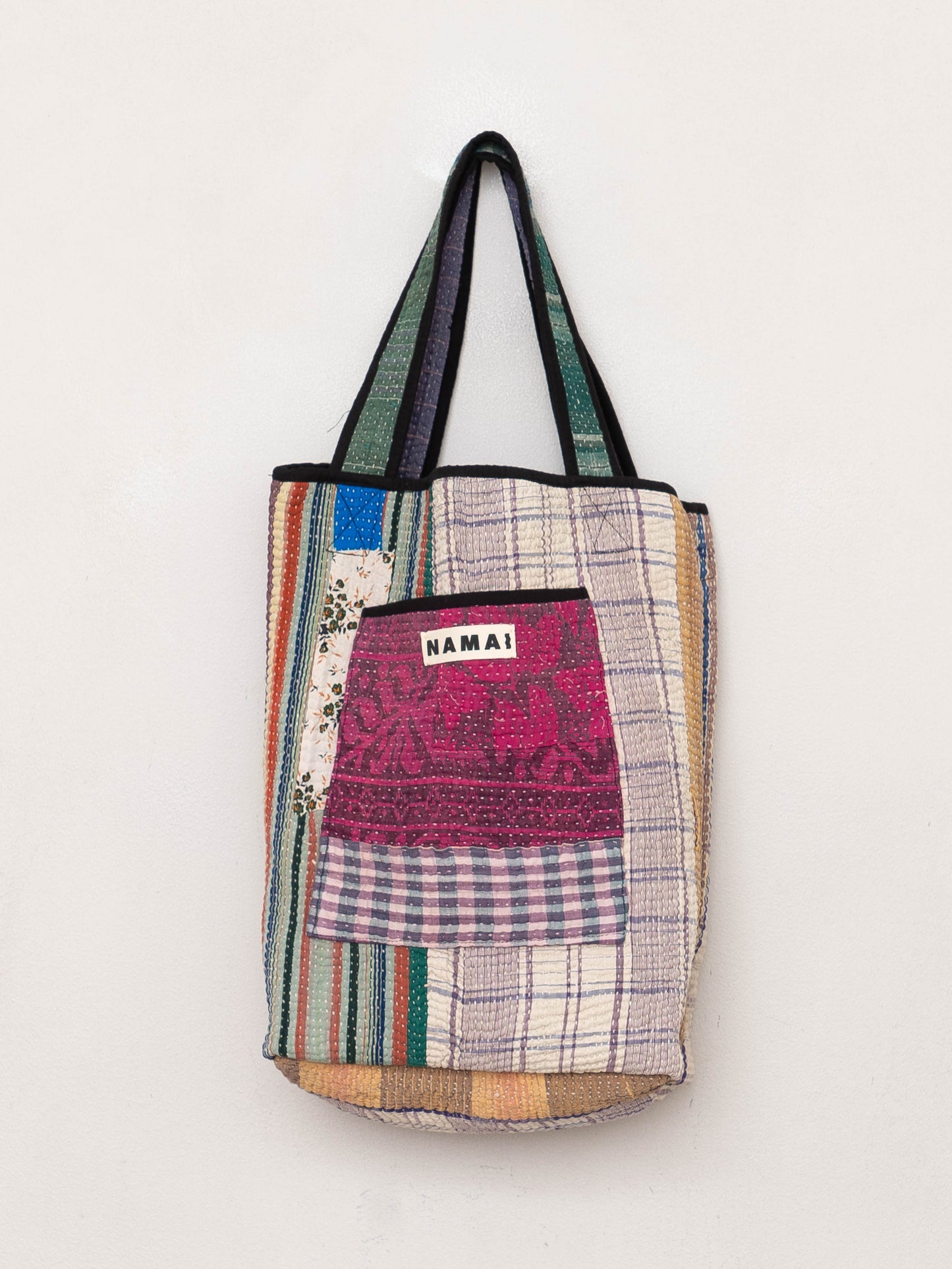 The Xoti II Zero-Waste Quilted Kantha Bag