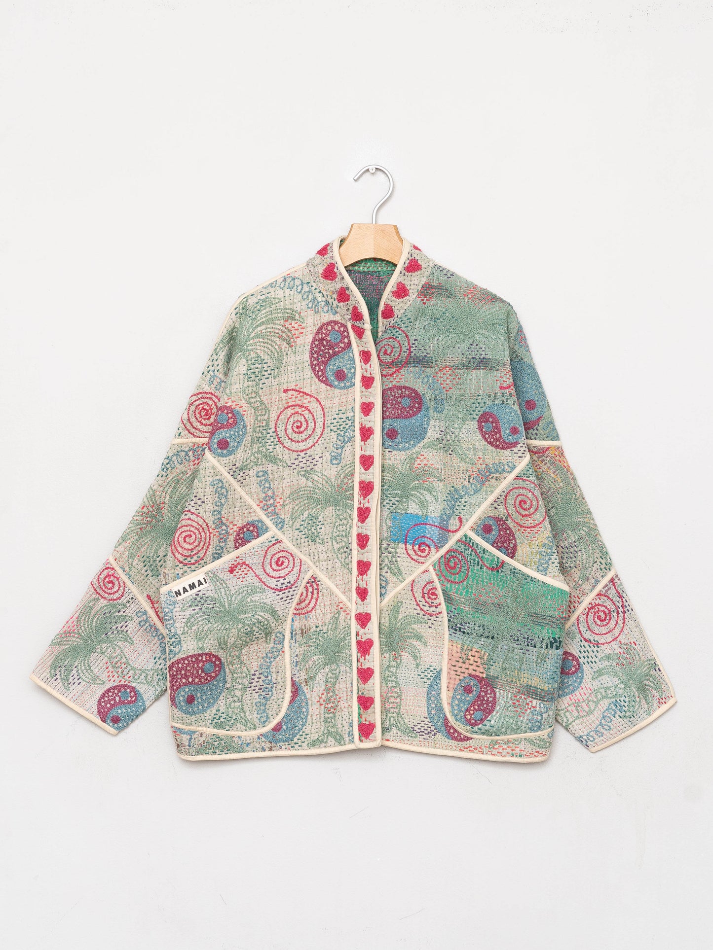 The Ladhiya Suzani Quilted Kantha Jacket